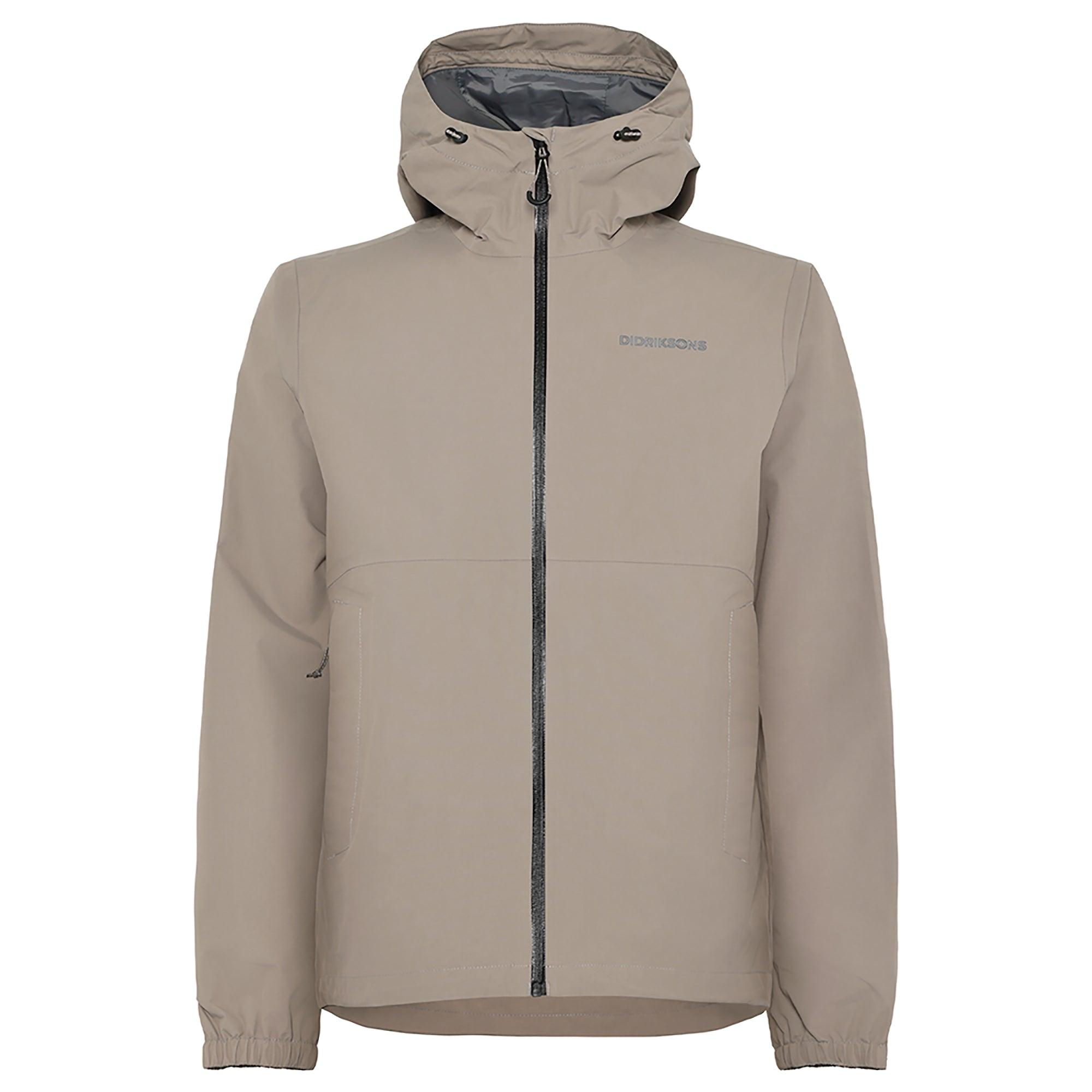 Product image 1 of 11 of Didriksons Men's Dario Waterproof Jacket - Ash Brown