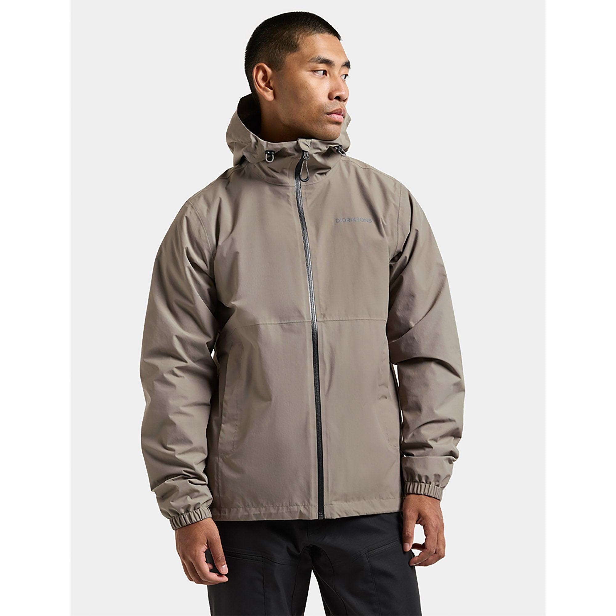 Product image 3 of 11 of Didriksons Men's Dario Waterproof Jacket - Ash Brown