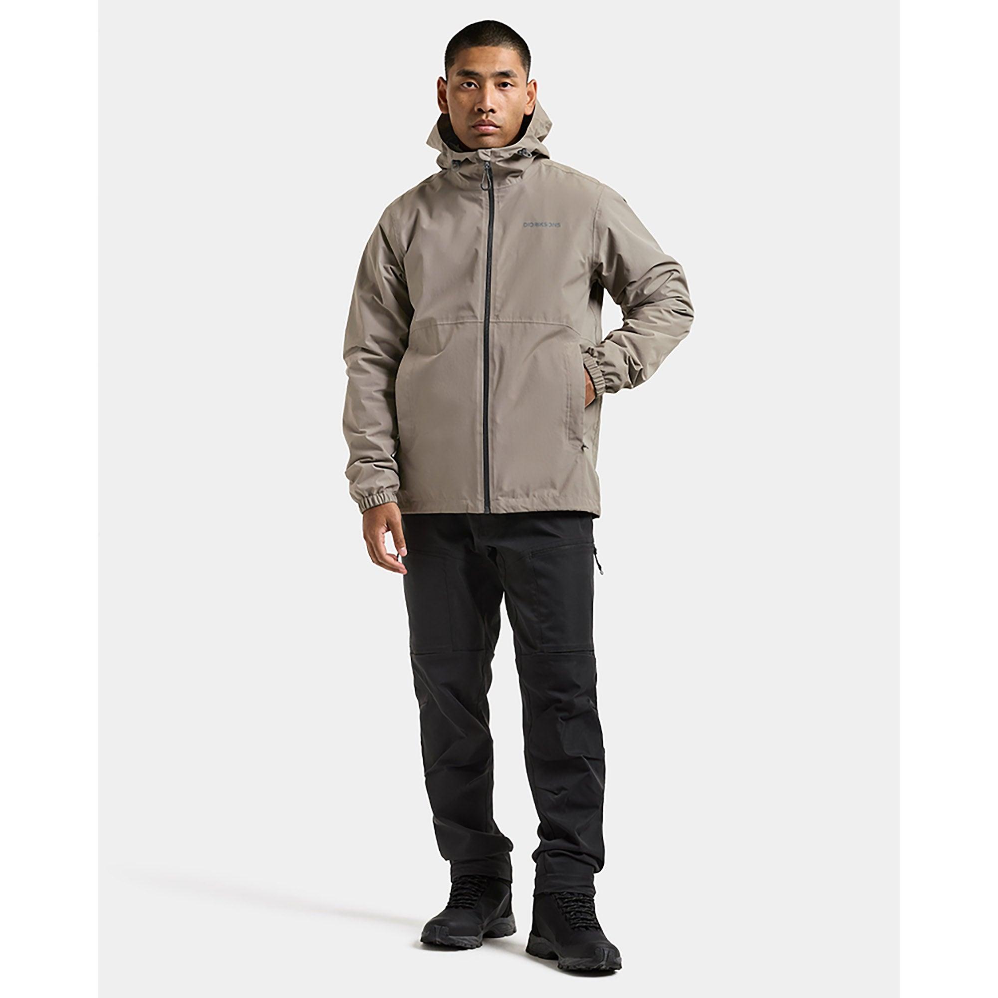 Product image 4 of 11 of Didriksons Men's Dario Waterproof Jacket - Ash Brown