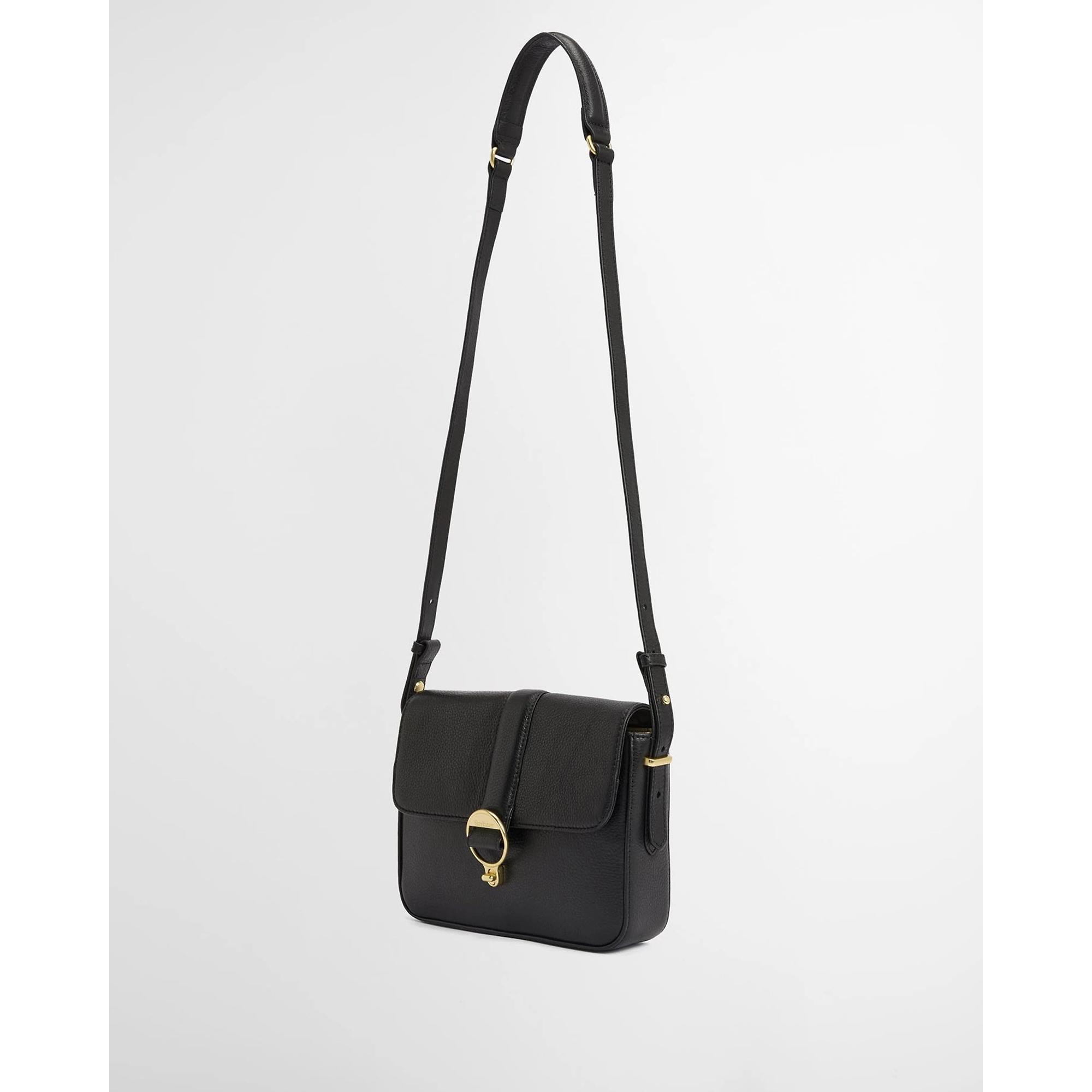 Product image 3 of 8 of Barbour Women's Rosa Leather Crossbody Bag - Black