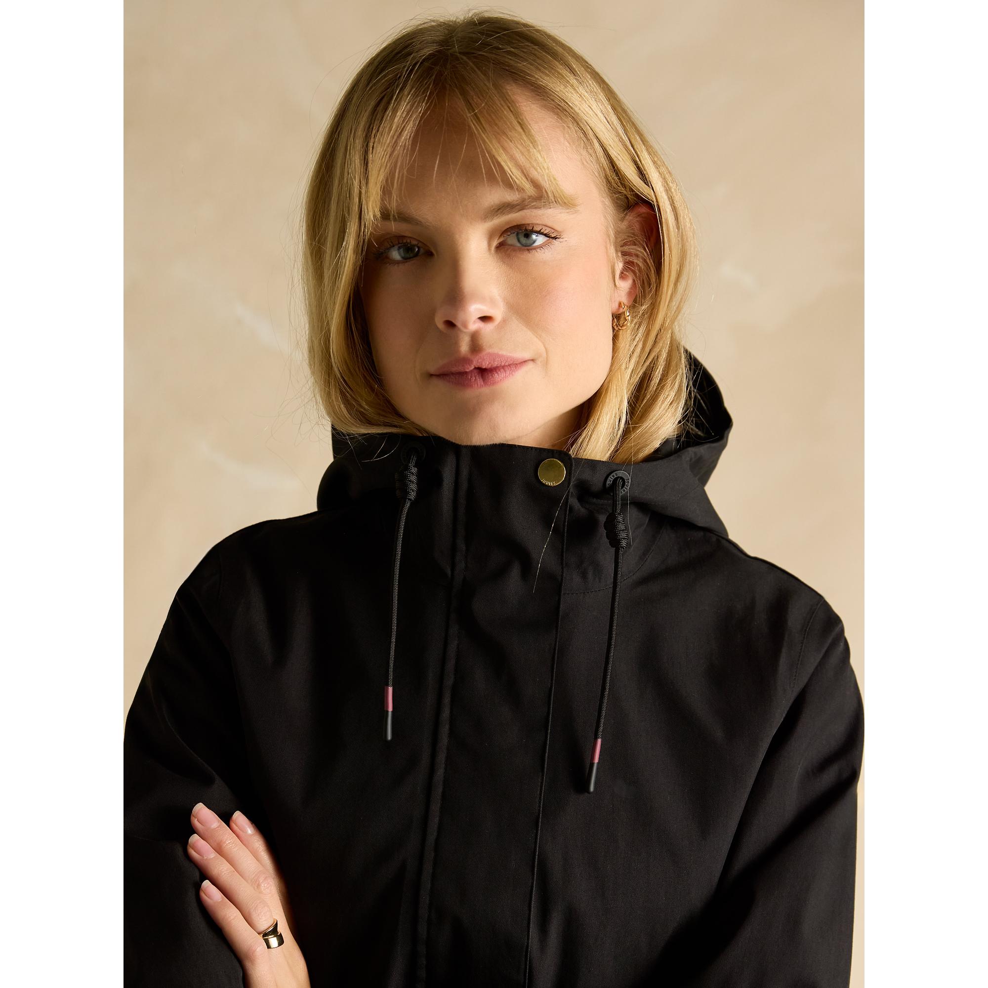 Product image 8 of 14 of Joules Women's Portwell Waterproof Raincoat - Black