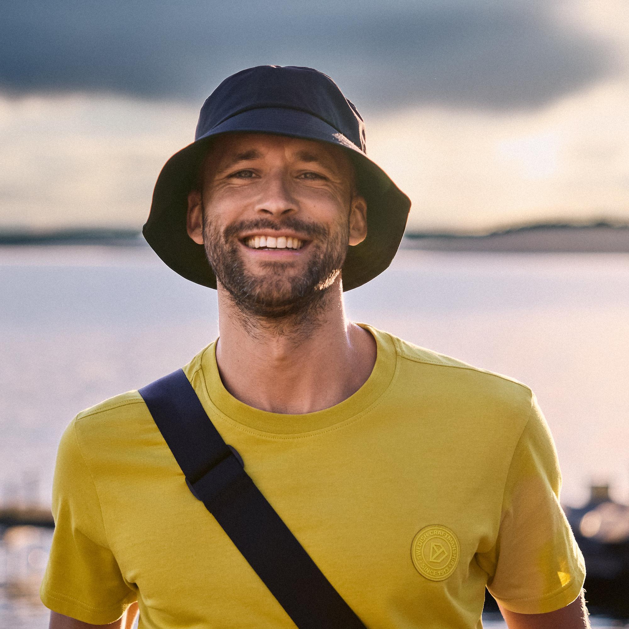 Product image 5 of 5 of Didriksons Men's Solomon Waterproof Bucket Hat - Black