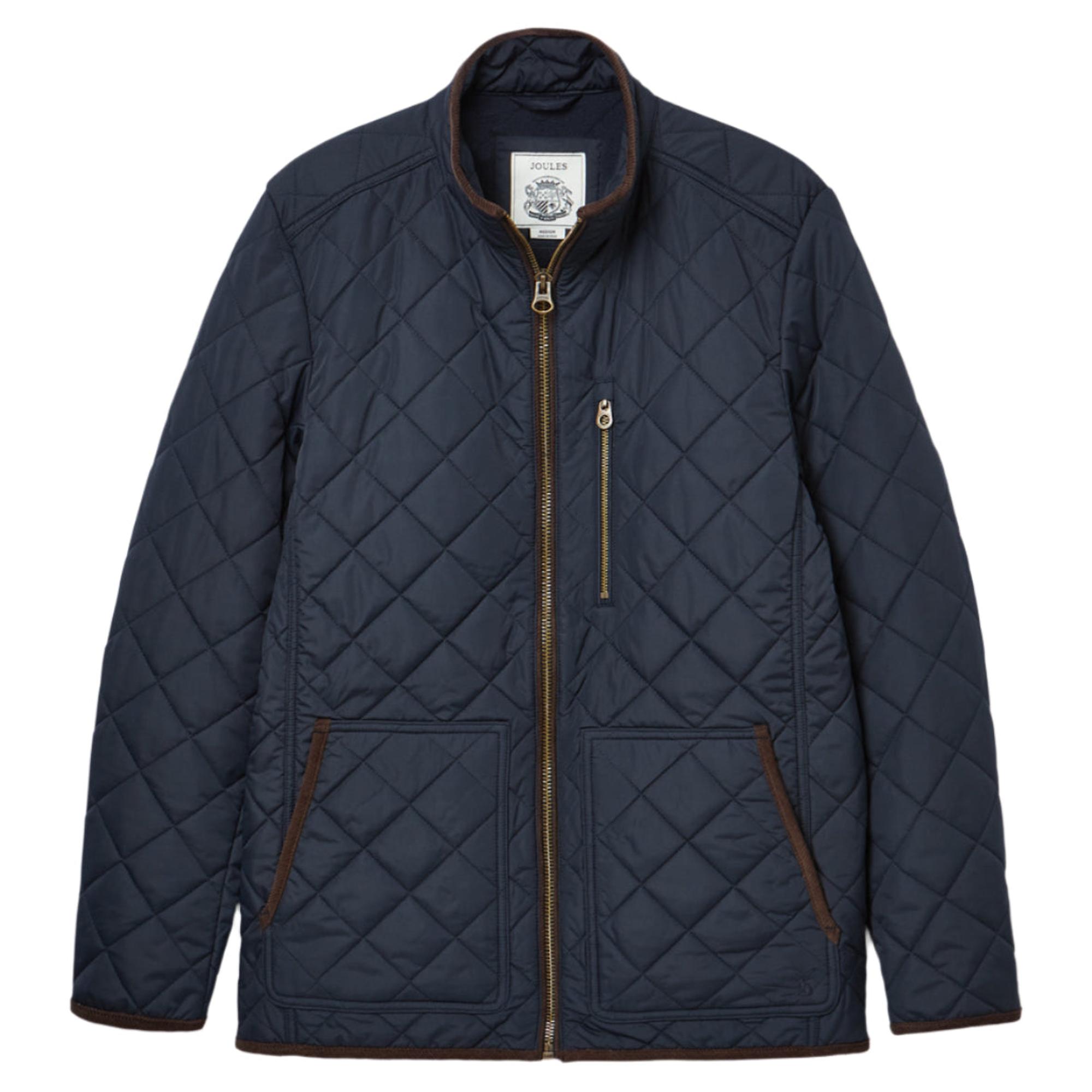 Product image 1 of 5 of Joules Men's Maynard Diamond Quilted Jacket - Navy