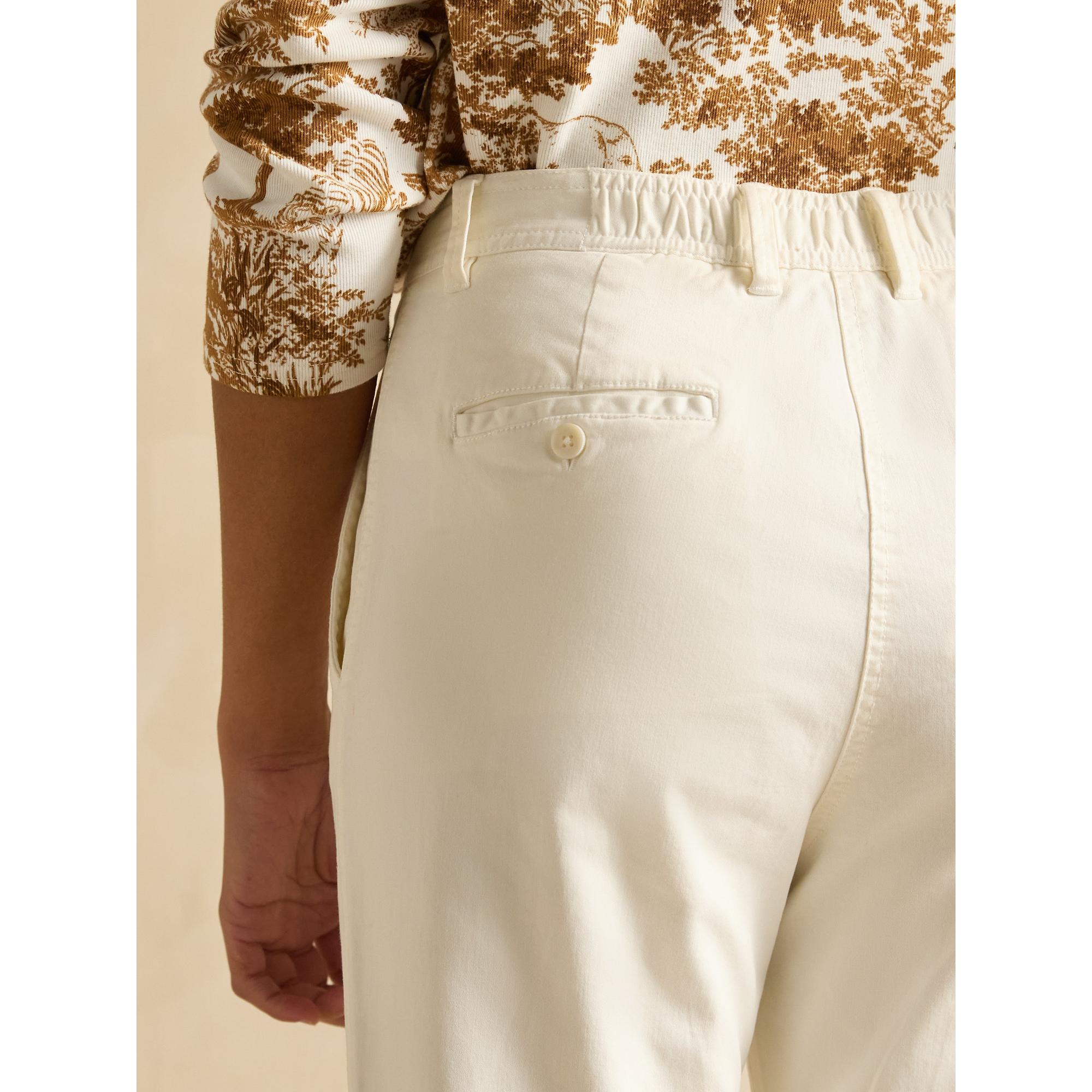 Product image 6 of 6 of Joules Women's Slim Fit Chino Trousers - Cream