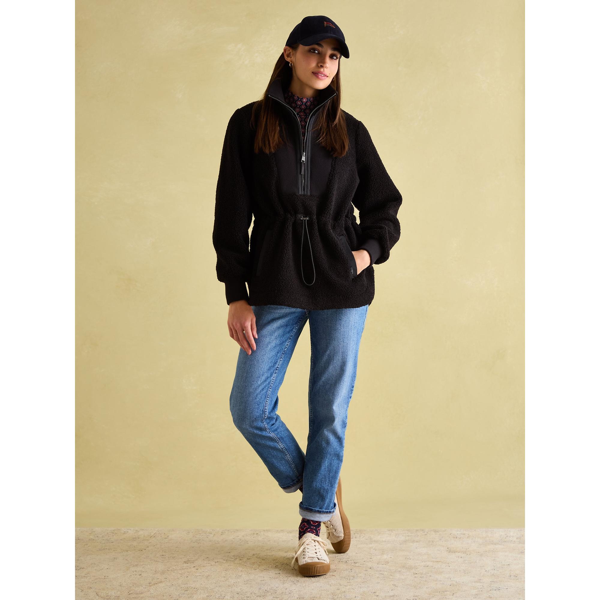Product image 12 of 15 of Joules Women's Thurleston Quarter Zip Fleece - Black