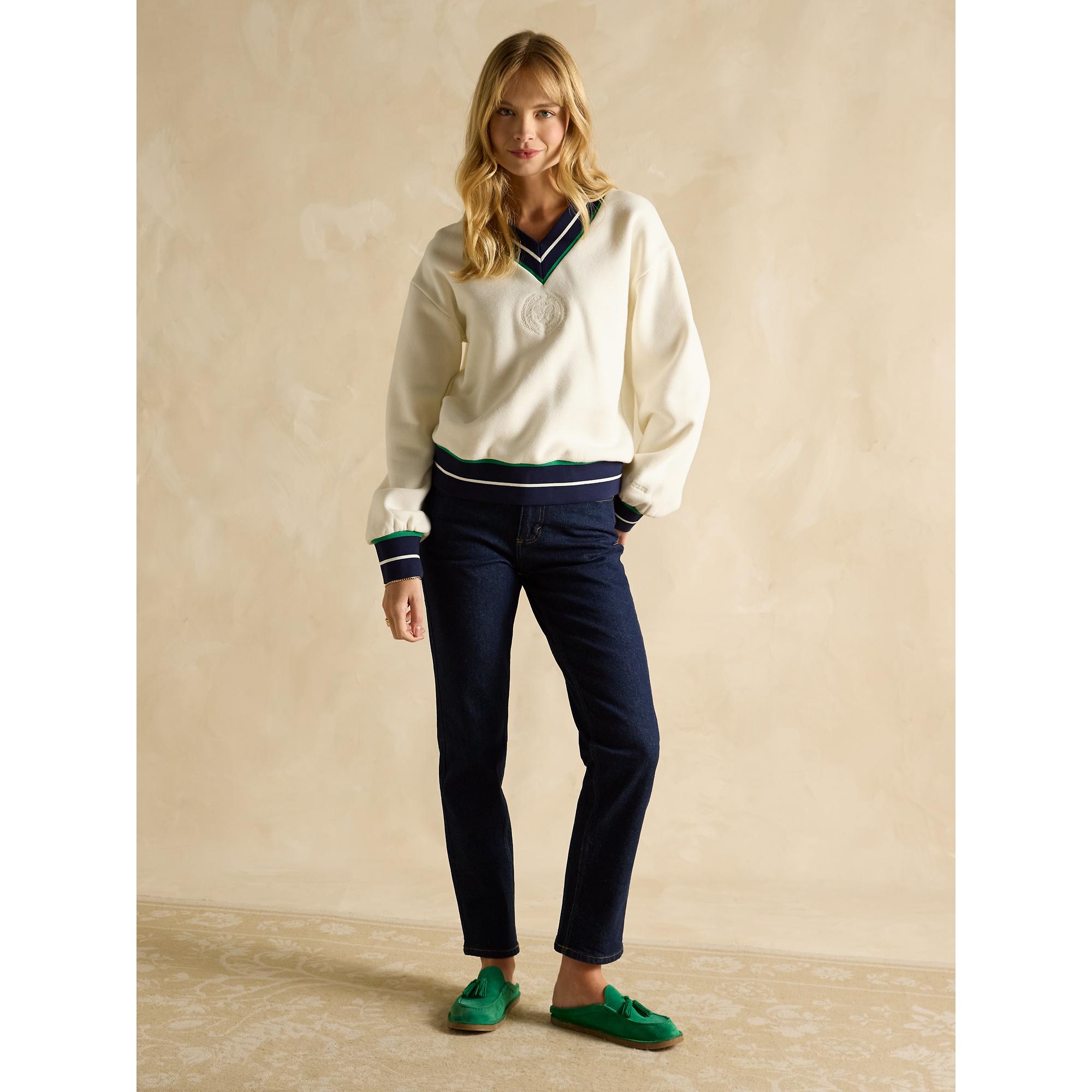 Product image 7 of 9 of Joules Women's Slim Straight Mid Rise Jeans - Rinse Wash