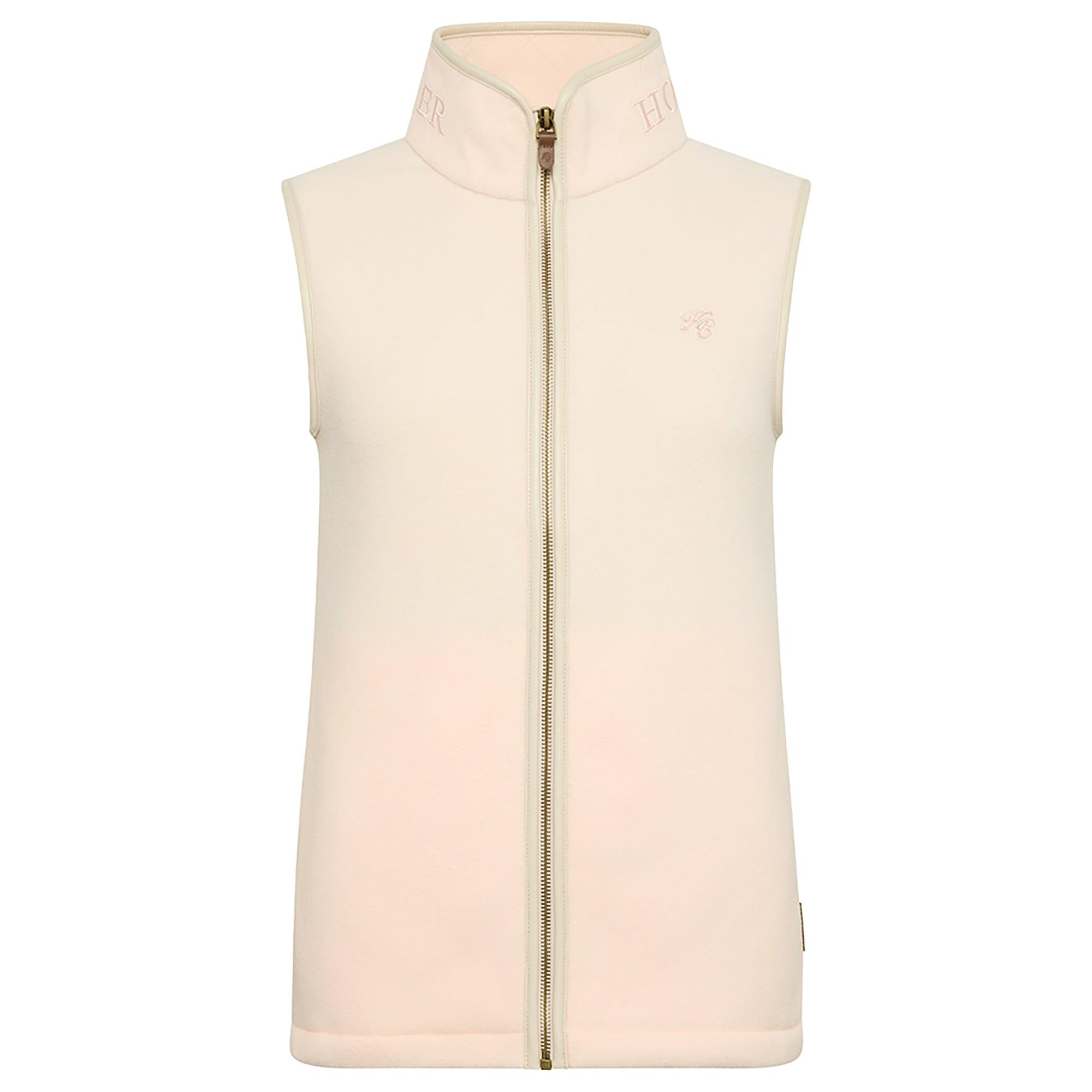 Product image 1 of 8 of Holland Cooper Women's Country Fleece Gilet - Palest Pink