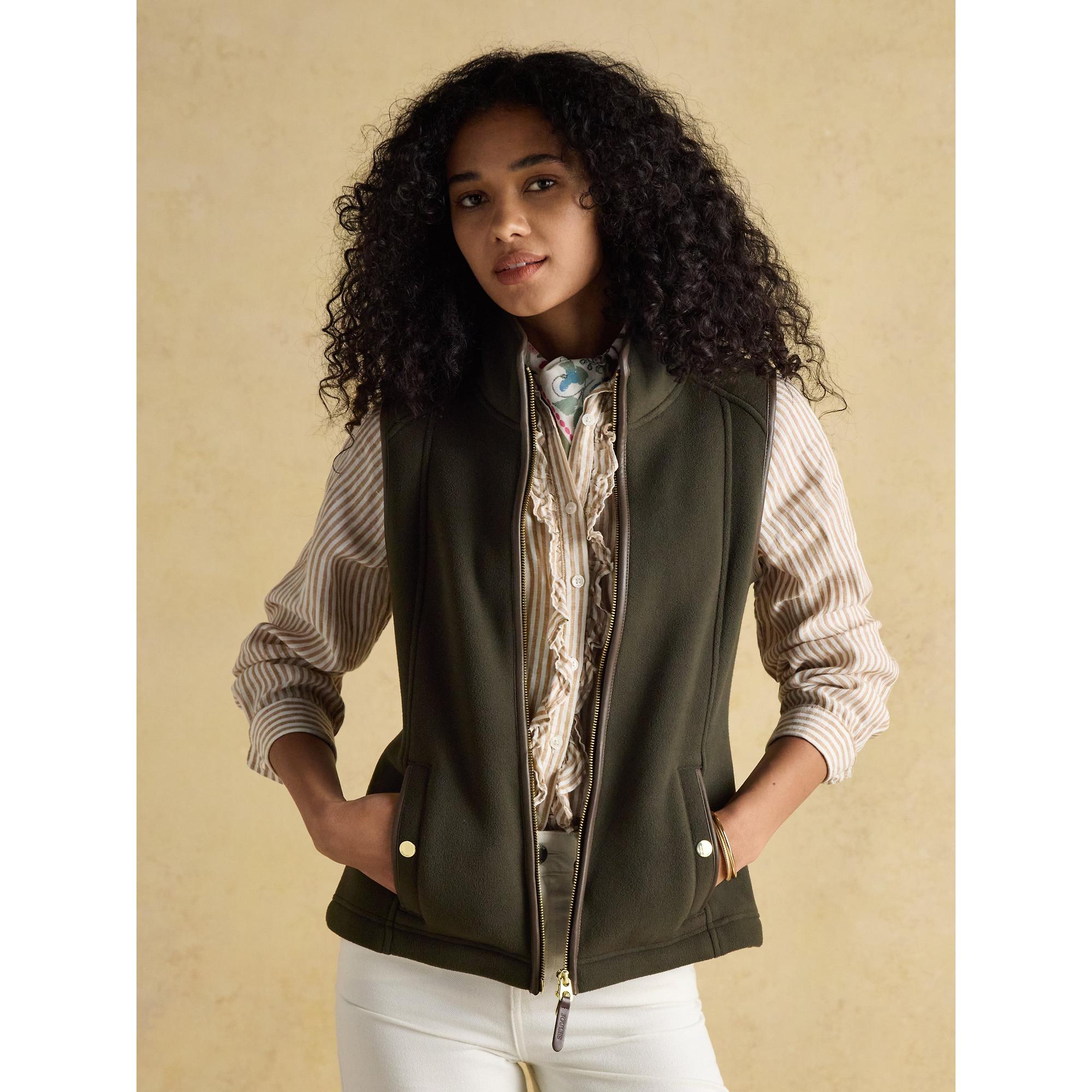 Product image 13 of 20 of Joules Women's Heritage Fleece Gilet - Khaki