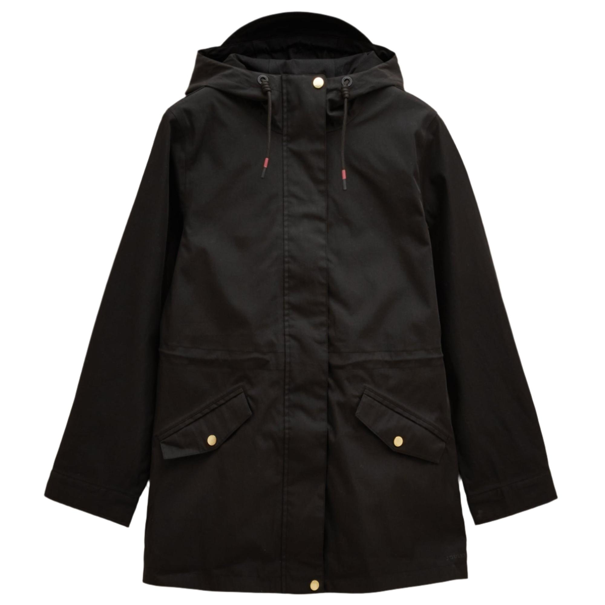 Product image 1 of 14 of Joules Women's Portwell Waterproof Raincoat - Black