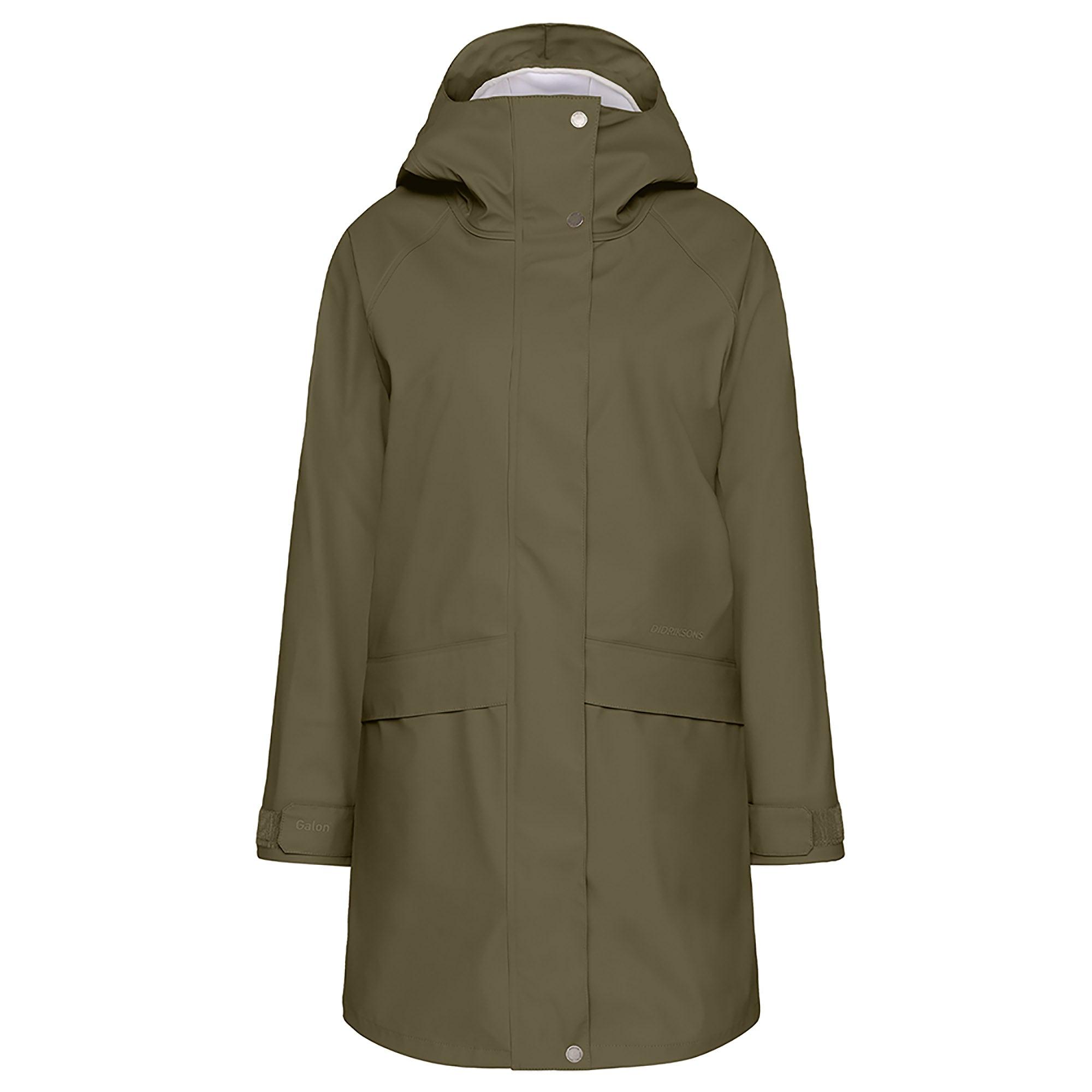 Product image 1 of 8 of Didriksons Women's Elly Waterproof Parka - Fog Green