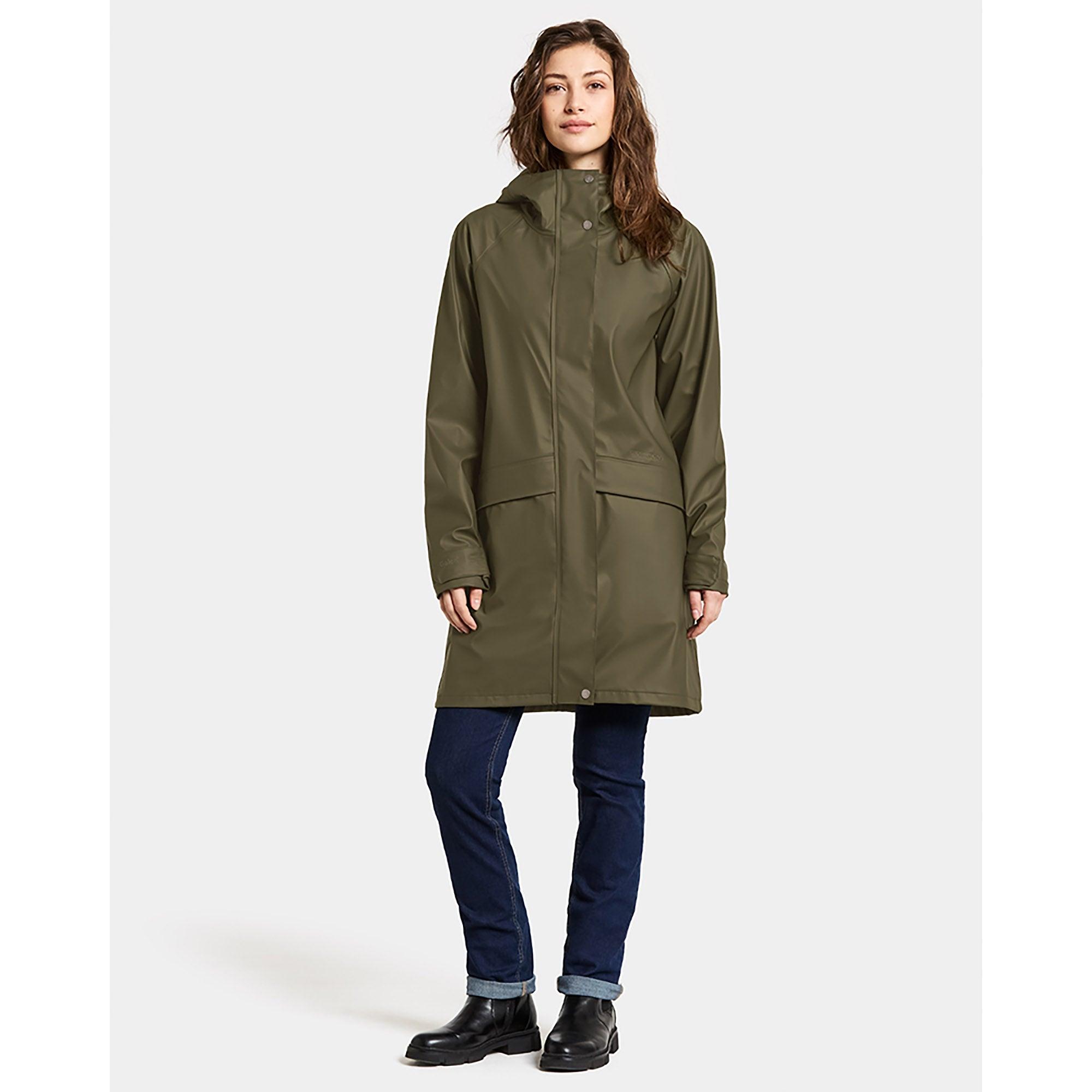 Product image 3 of 8 of Didriksons Women's Elly Waterproof Parka - Fog Green