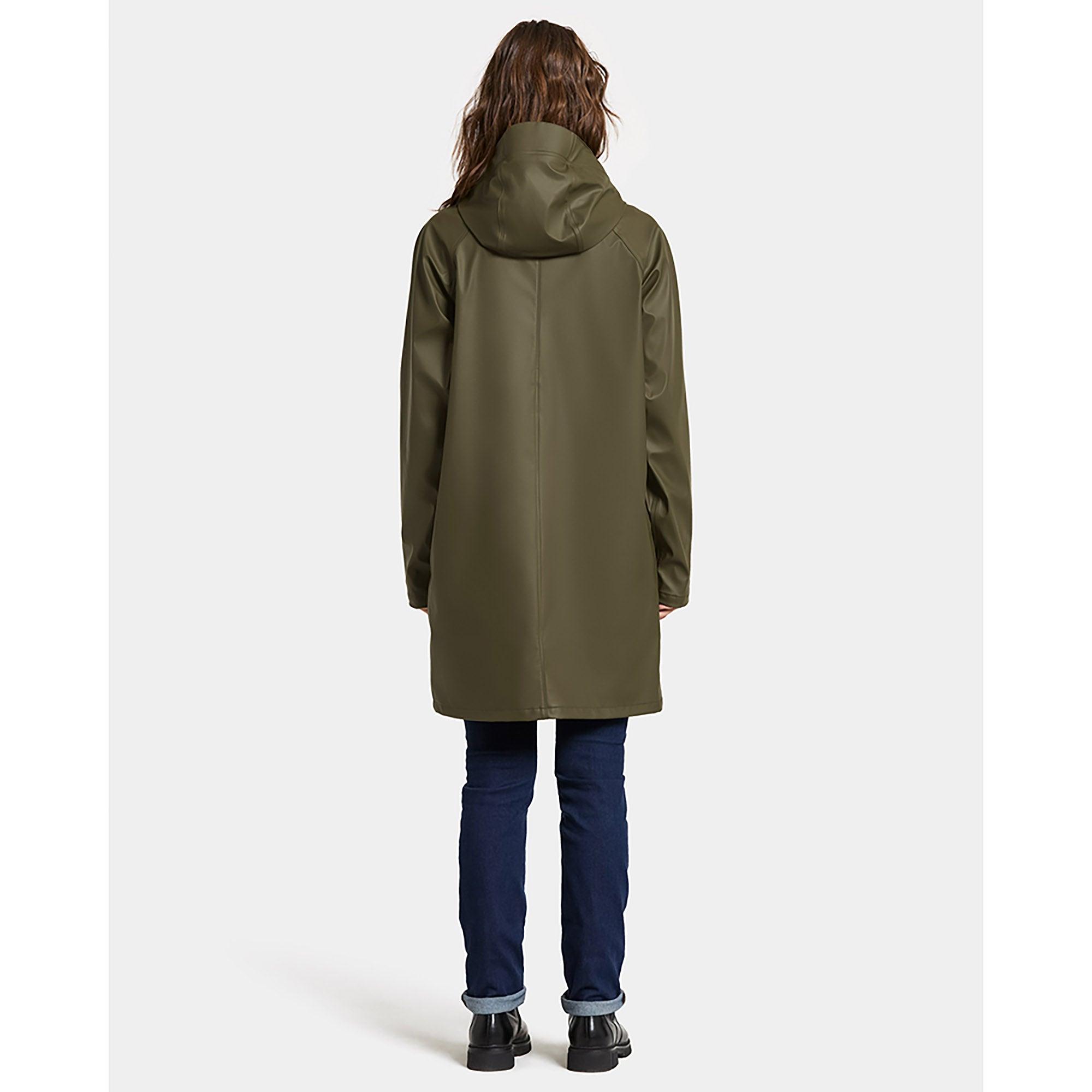 Product image 5 of 8 of Didriksons Women's Elly Waterproof Parka - Fog Green