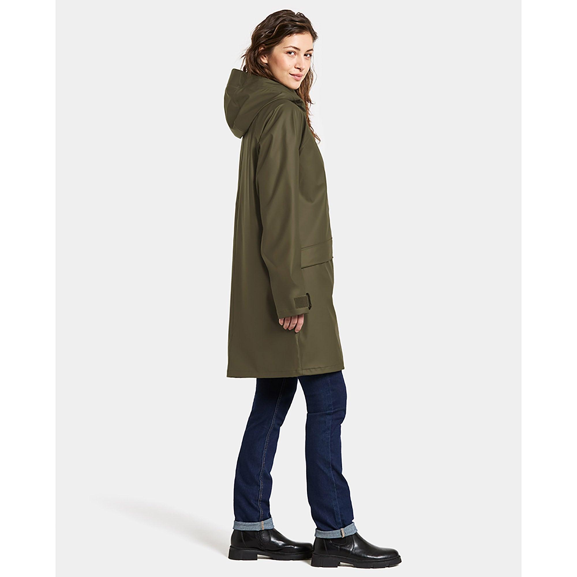 Product image 6 of 8 of Didriksons Women's Elly Waterproof Parka - Fog Green