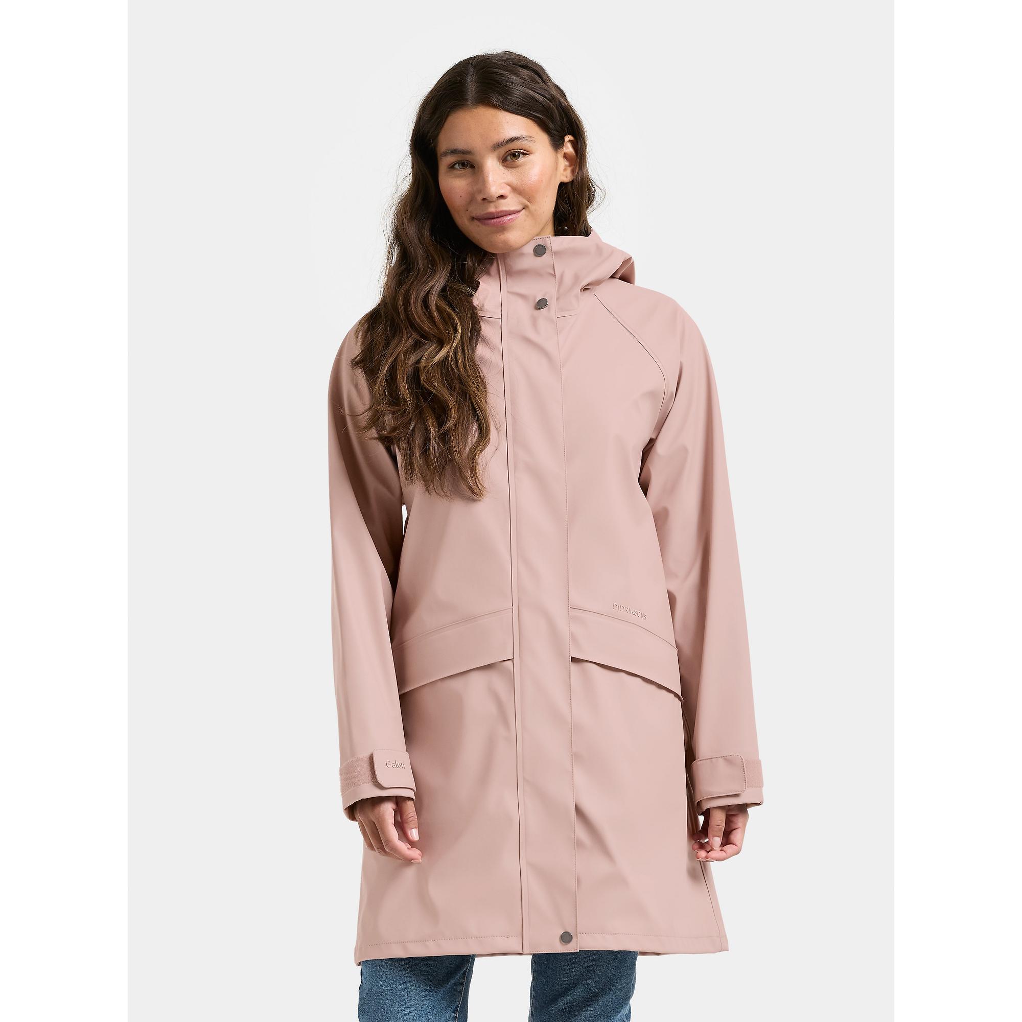 Product image 2 of 9 of Didriksons Women's Elly Waterproof Parka - Vintage Pink