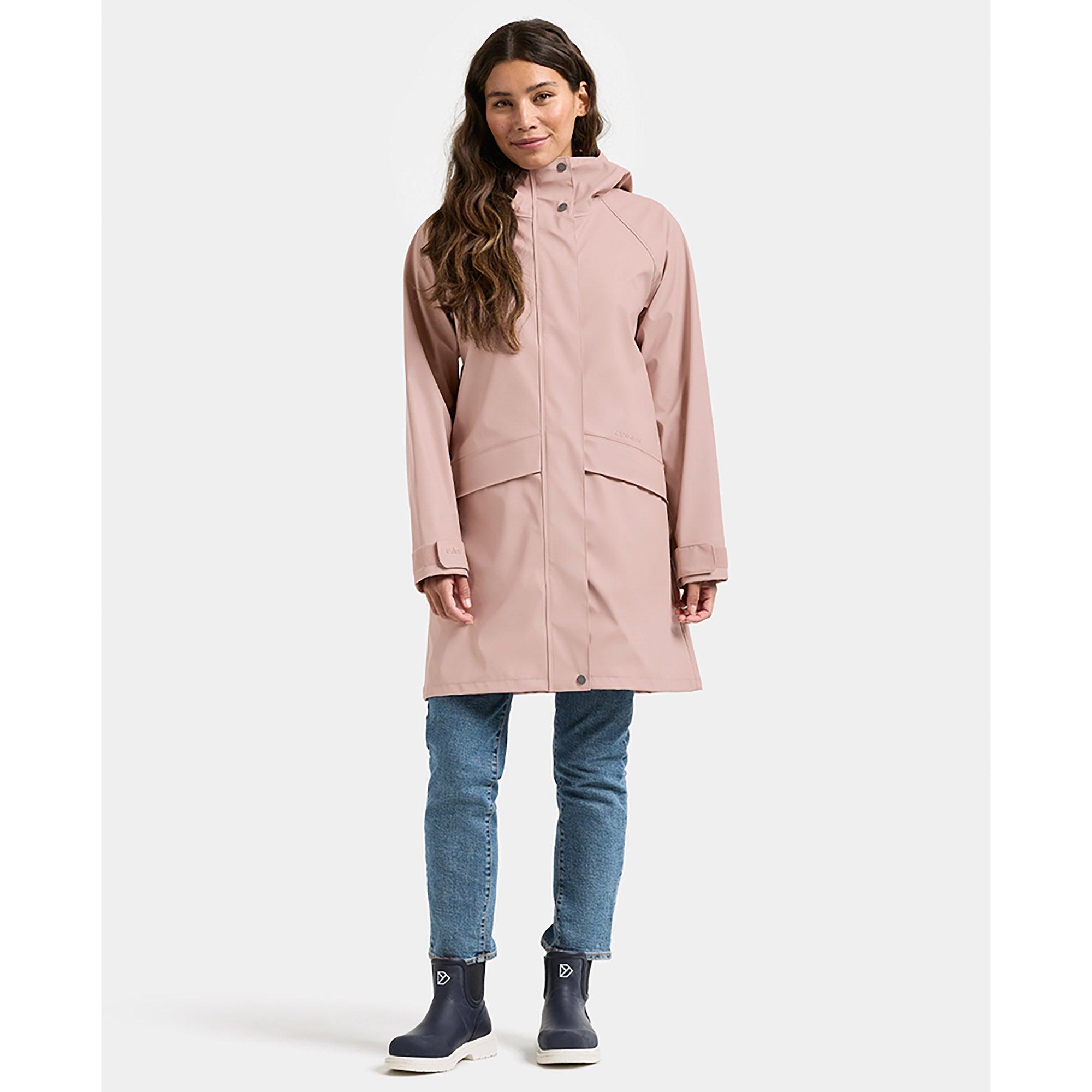 Product image 3 of 9 of Didriksons Women's Elly Waterproof Parka - Vintage Pink