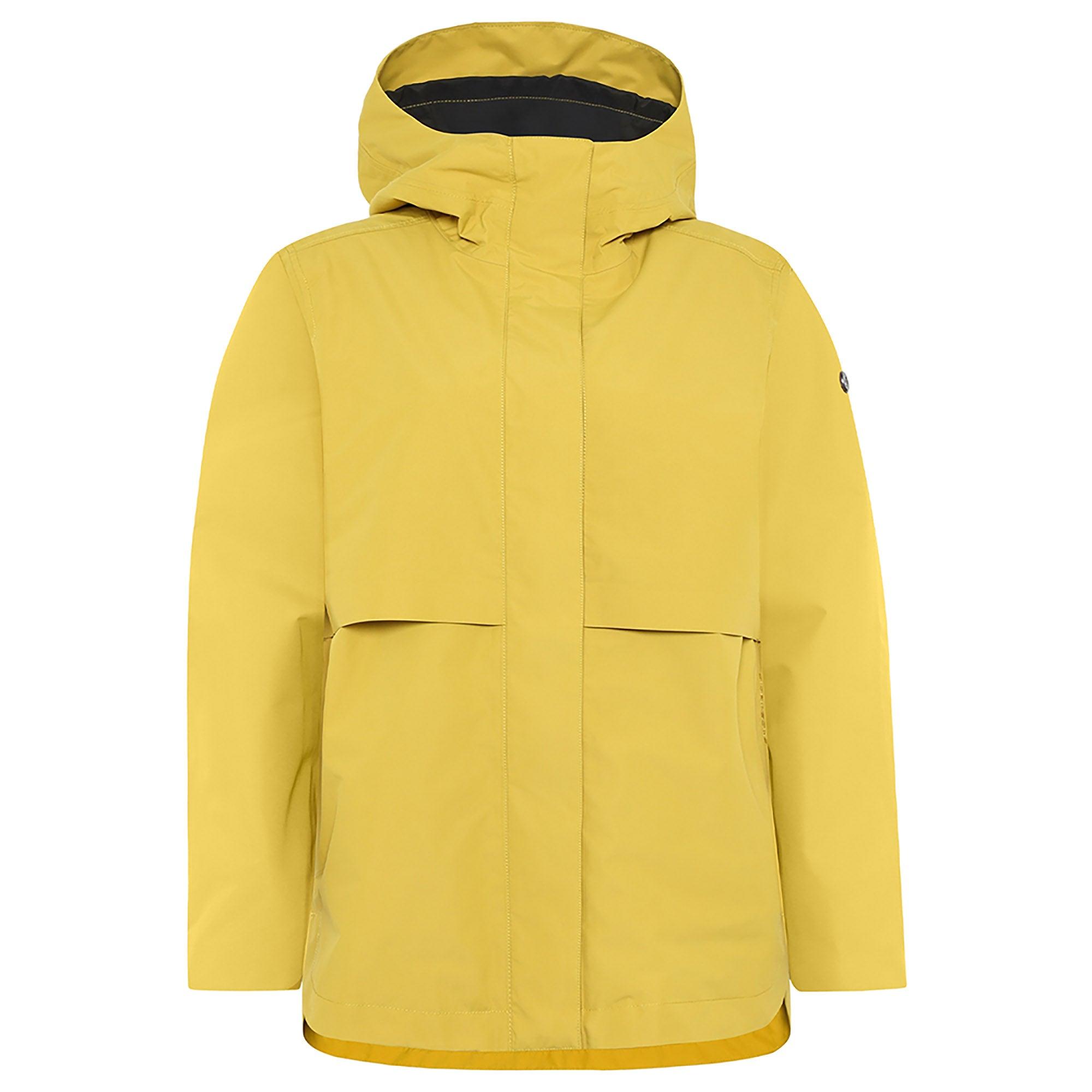 Product image 1 of 11 of Didriksons Women's Elsa Waterproof Jacket - Yellow Pollen