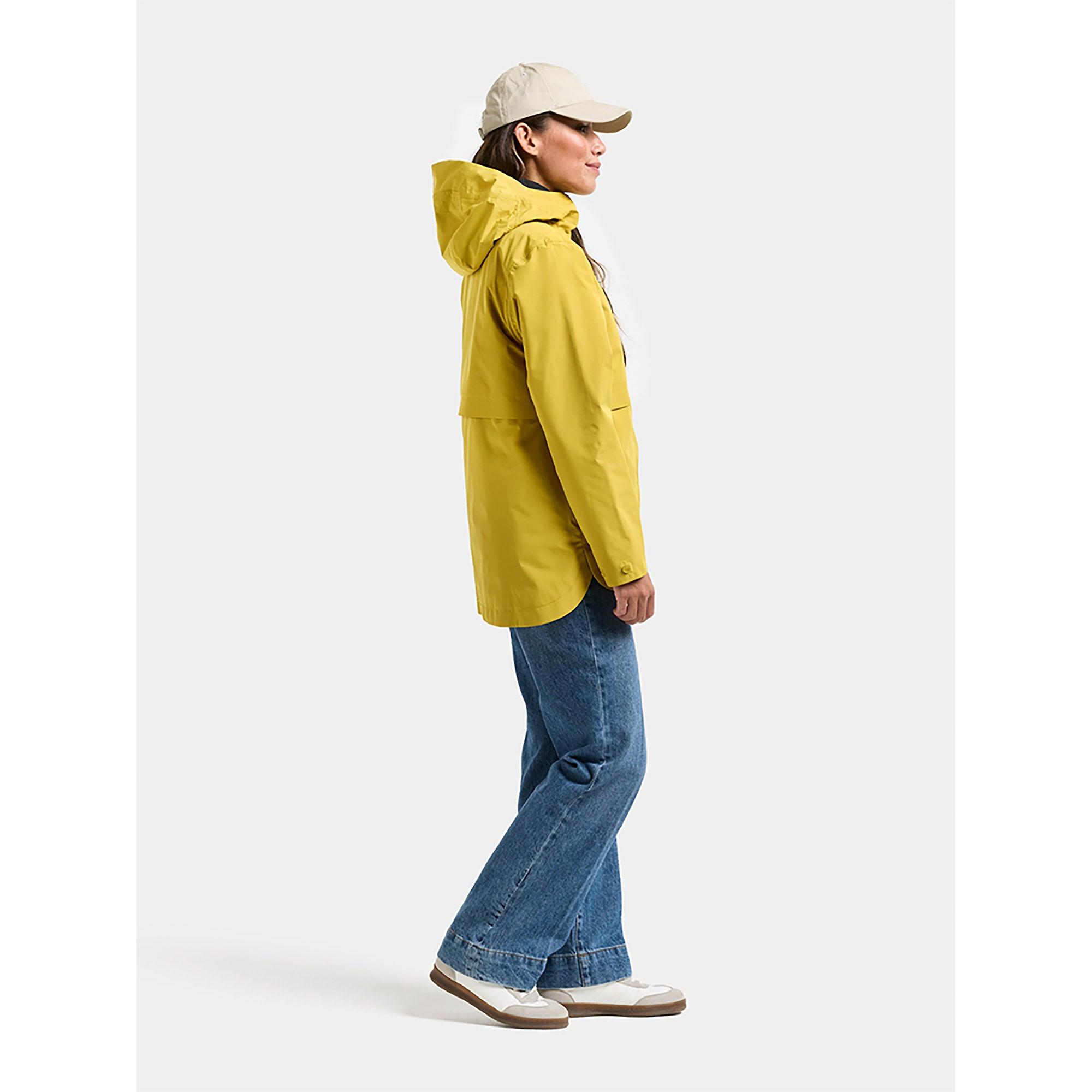 Product image 8 of 11 of Didriksons Women's Elsa Waterproof Jacket - Yellow Pollen