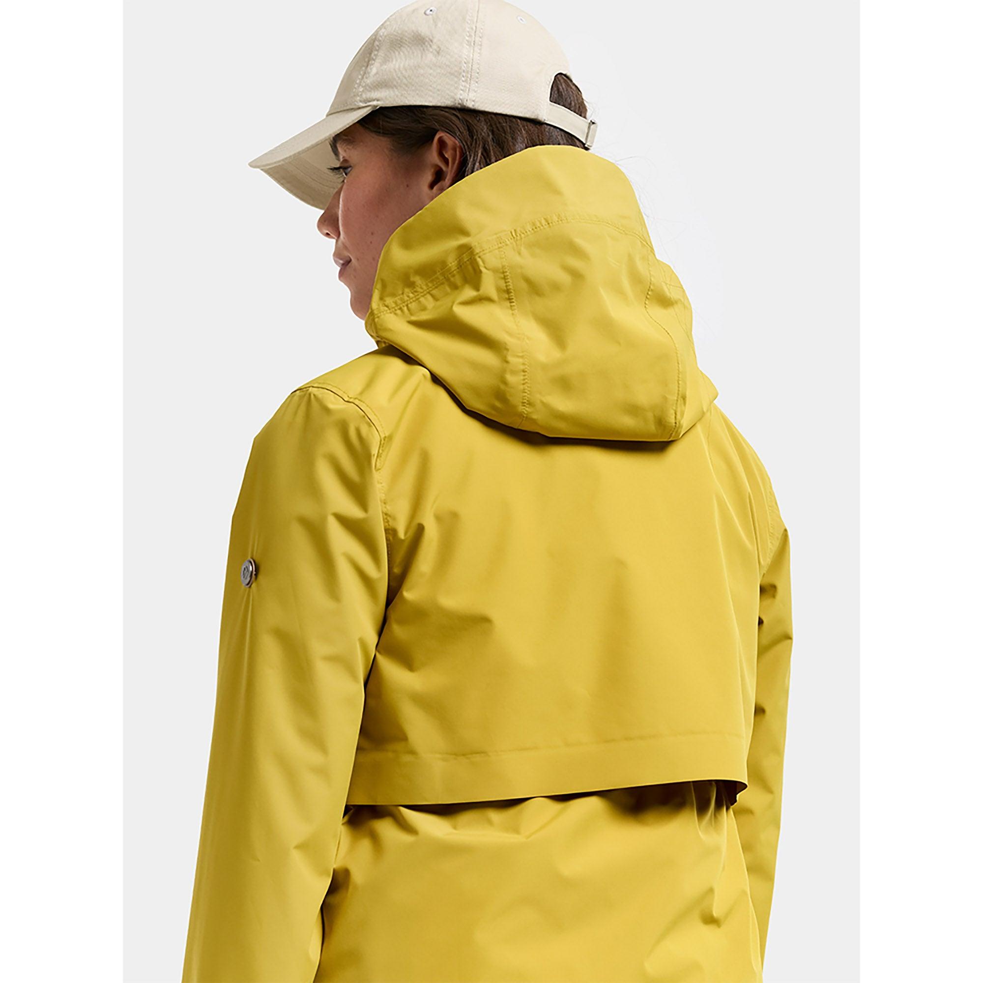 Product image 11 of 11 of Didriksons Women's Elsa Waterproof Jacket - Yellow Pollen
