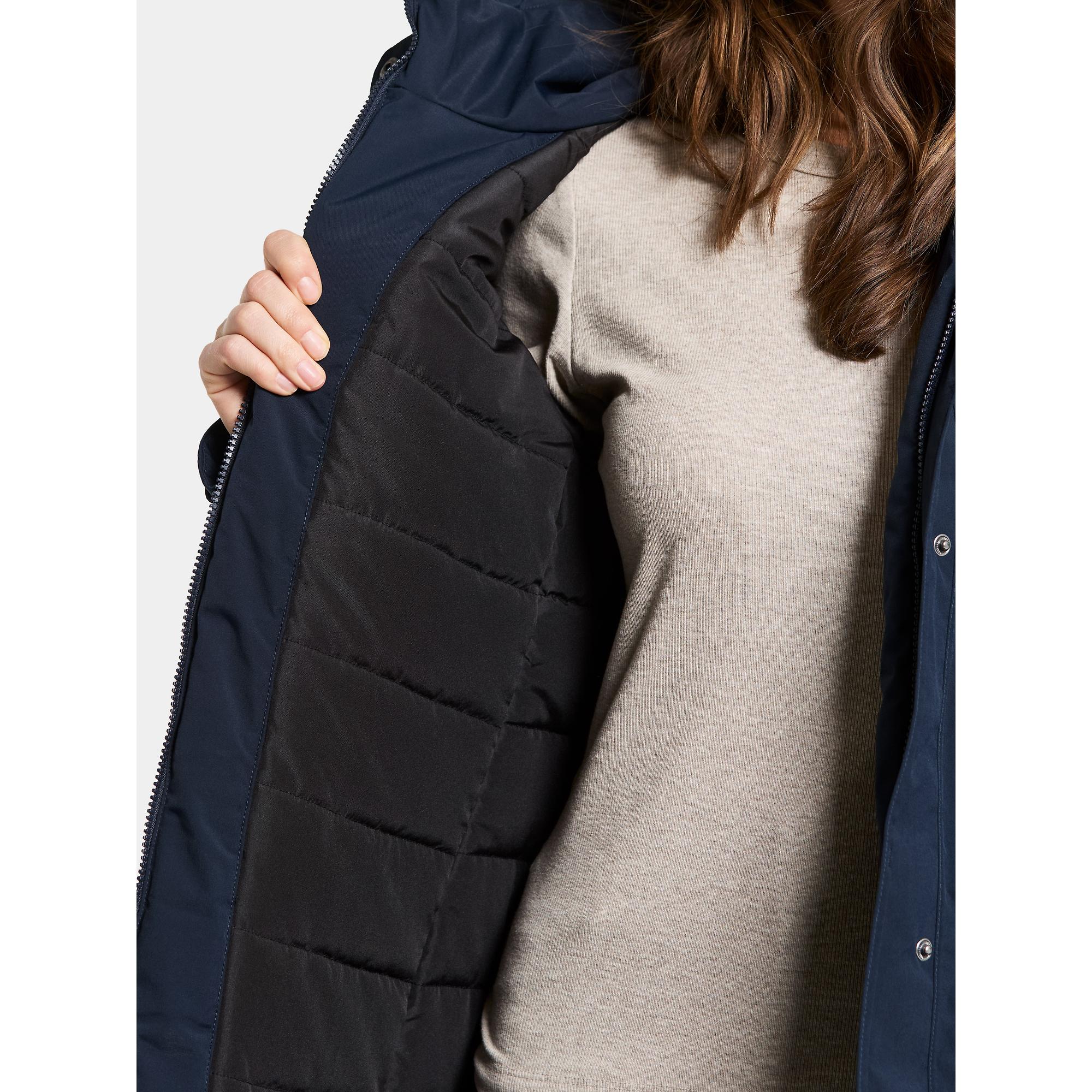 Product image 12 of 12 of Didriksons Women's Erna Parka - Dark Night Blue