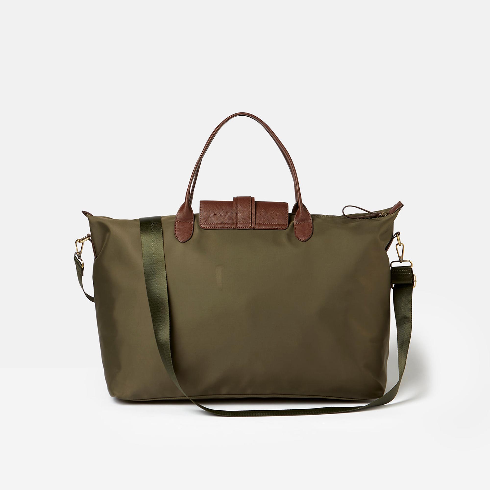 Product image 3 of 5 of Joules Women's Edie Weekend Bag with Shoulder Strap - Khaki Green