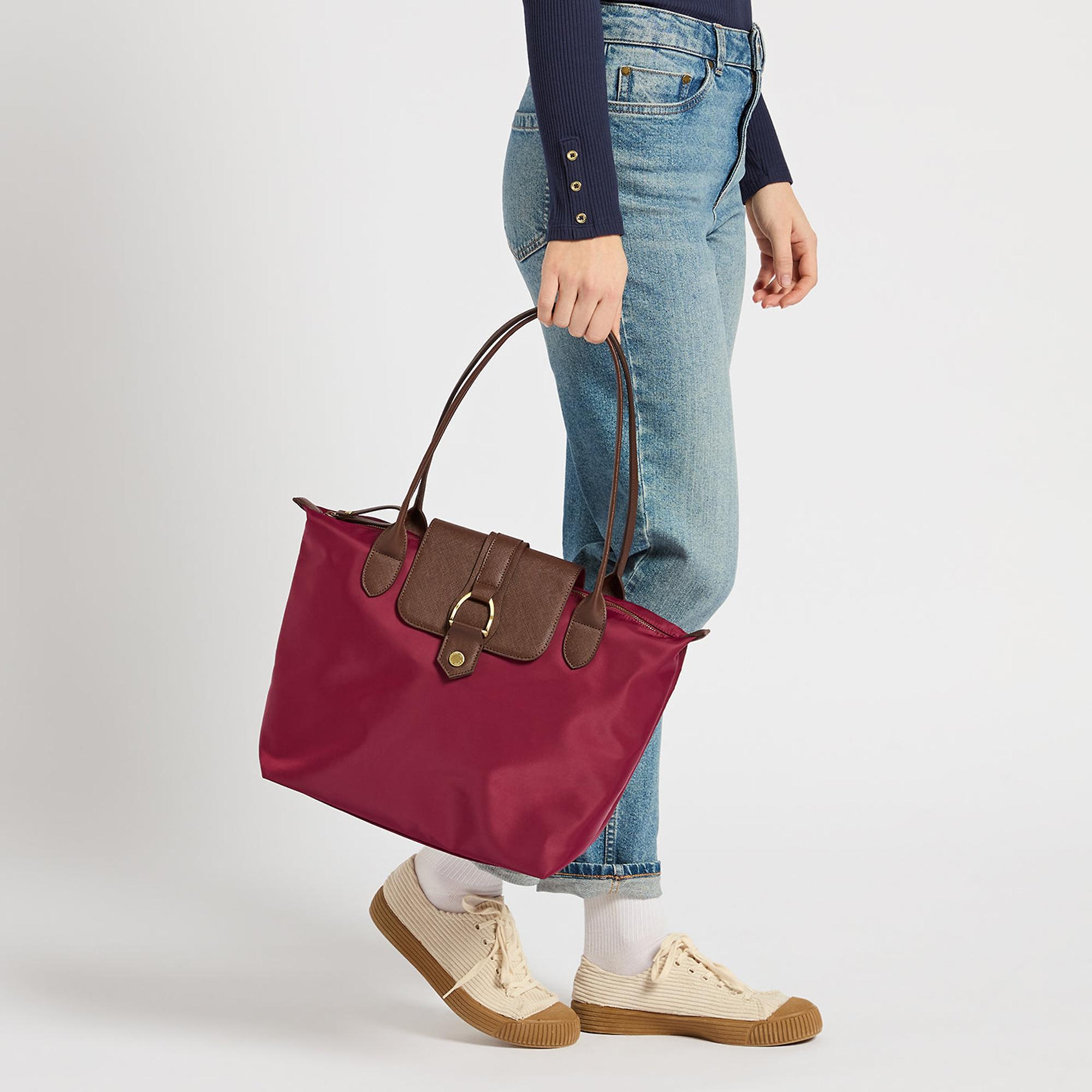 Product image 3 of 7 of Joules Women's Edie Tote Bag - Berry Red
