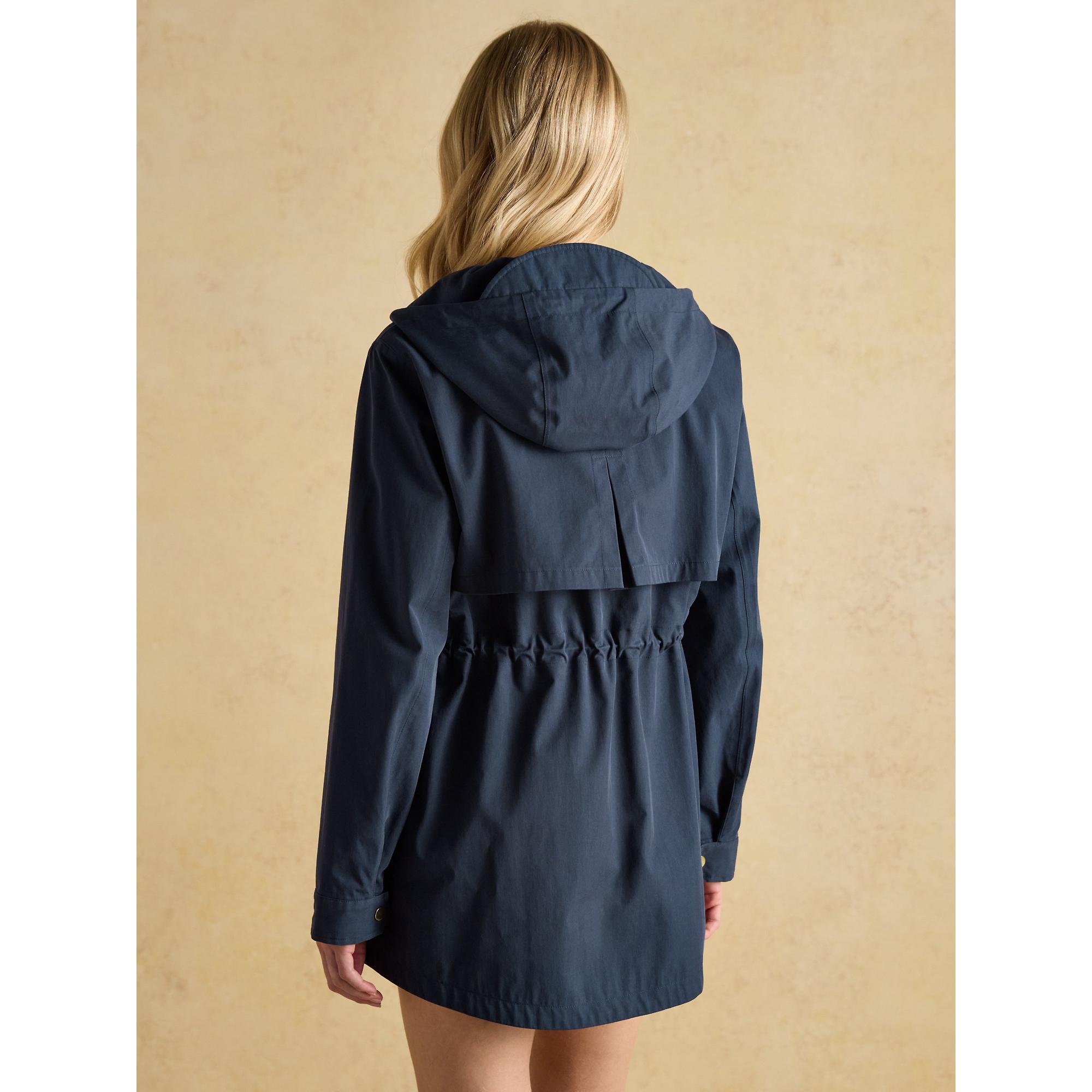 Product image 3 of 15 of Joules Women's Portwell Waterproof Raincoat - Navy Blue