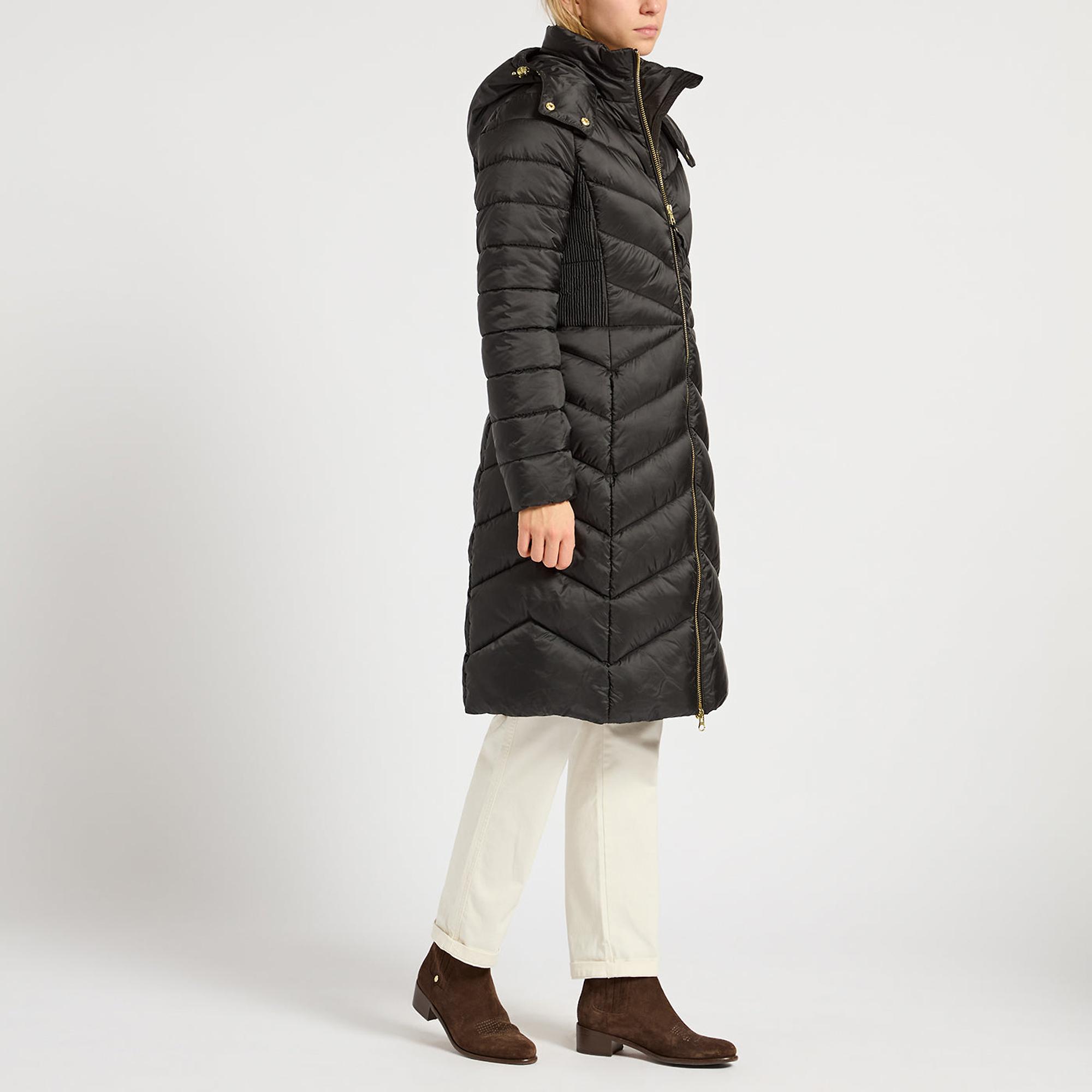Product image 6 of 6 of Joules Women's Pembury Showerproof Longline Hooded Coat - Black
