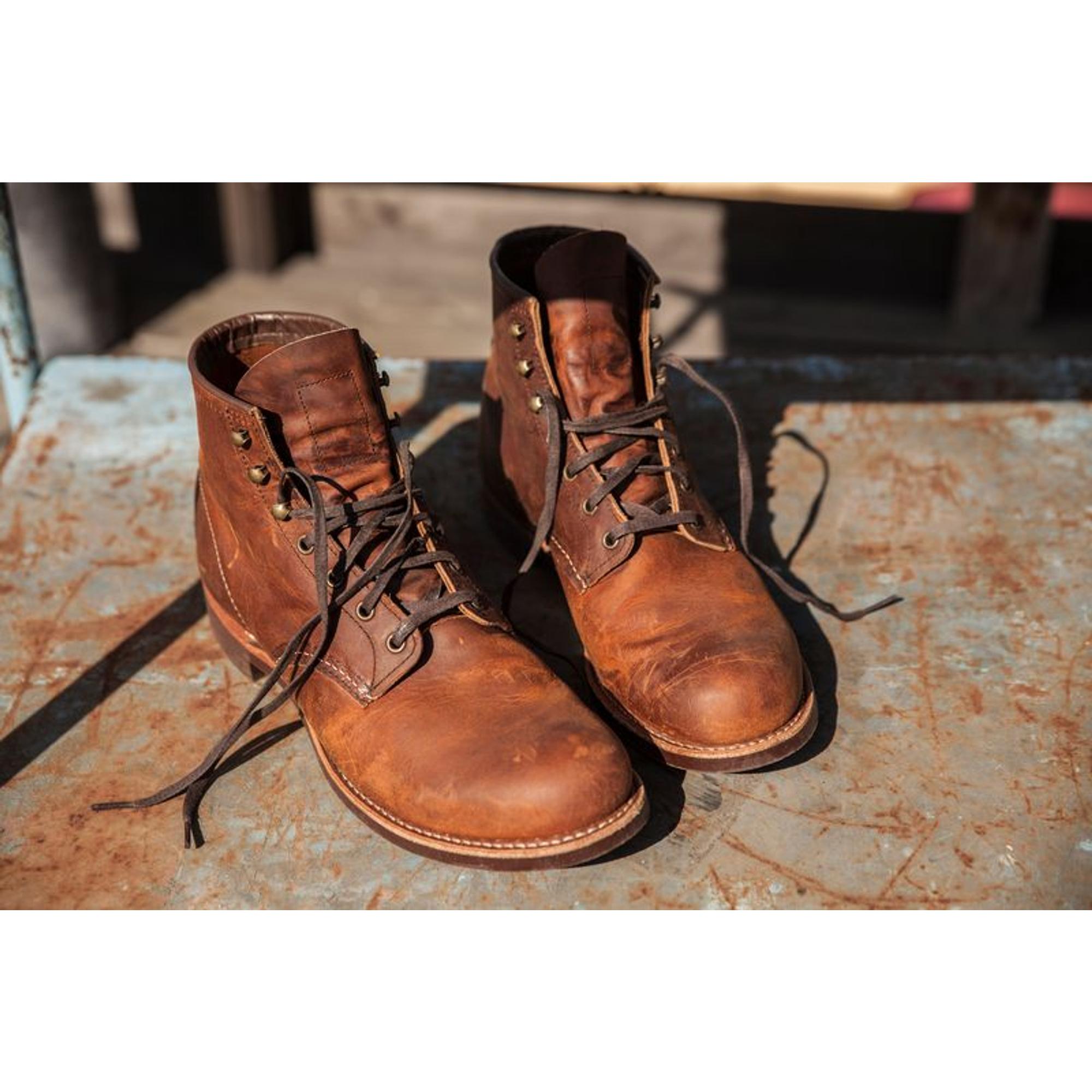 Product image 8 of 11 of Red Wing Men's Blacksmith 6" Boot Rough & Tough Leather - Copper - Style 3343
