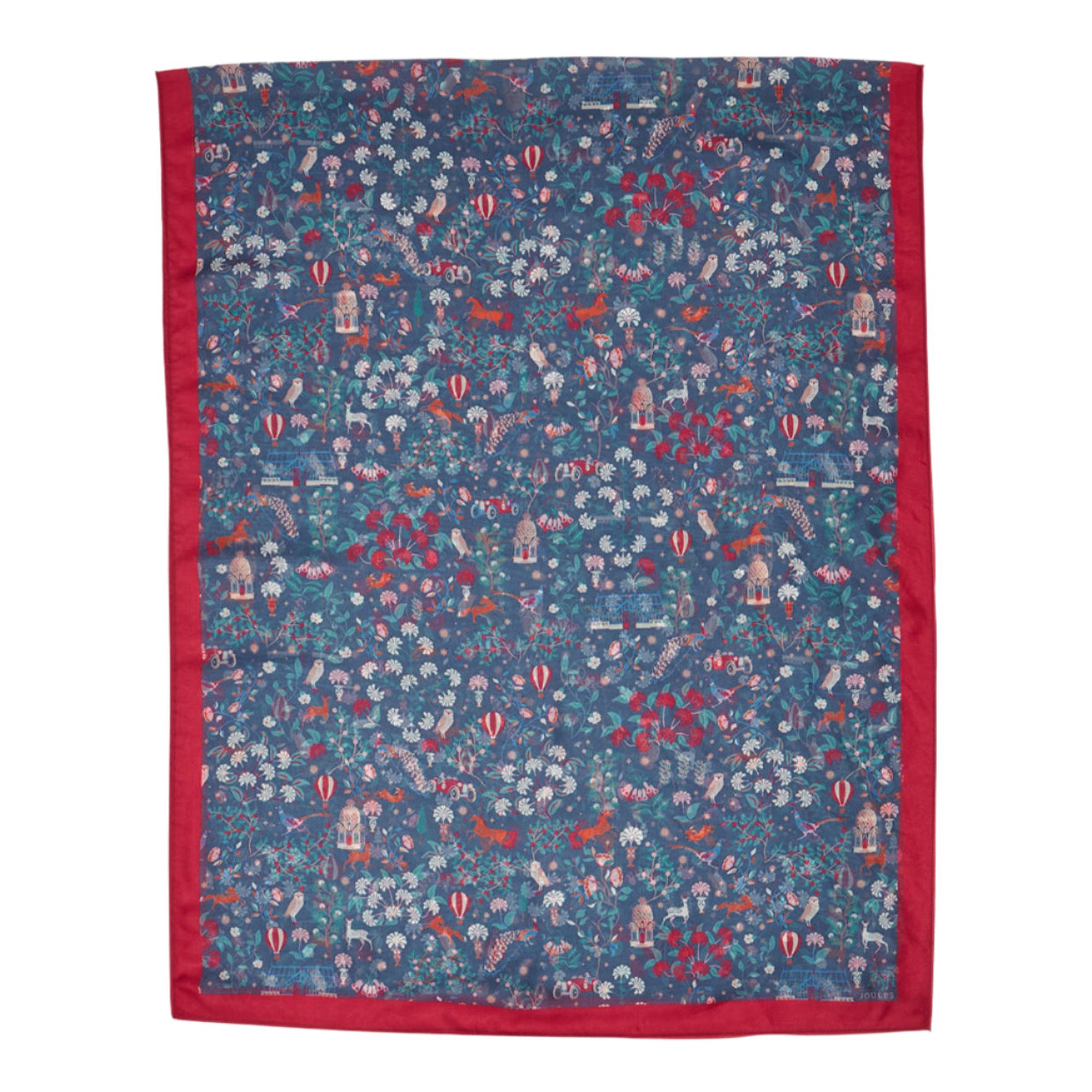 Product image 1 of 4 of Joules Women's Abberton Lightweight Scarf - Navy