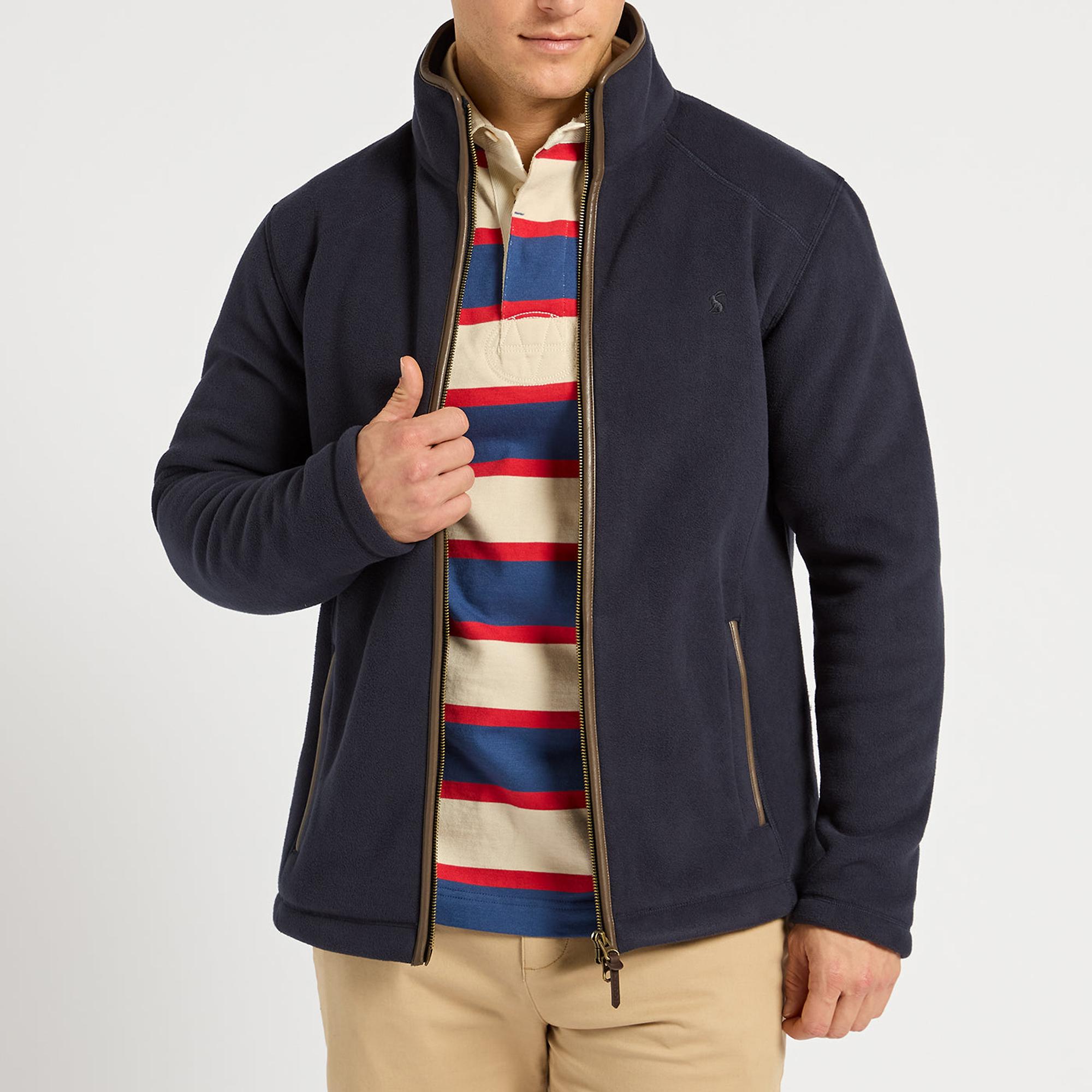 Product image 1 of 4 of Joules Men's Heritage Full Zip Fleece - Navy