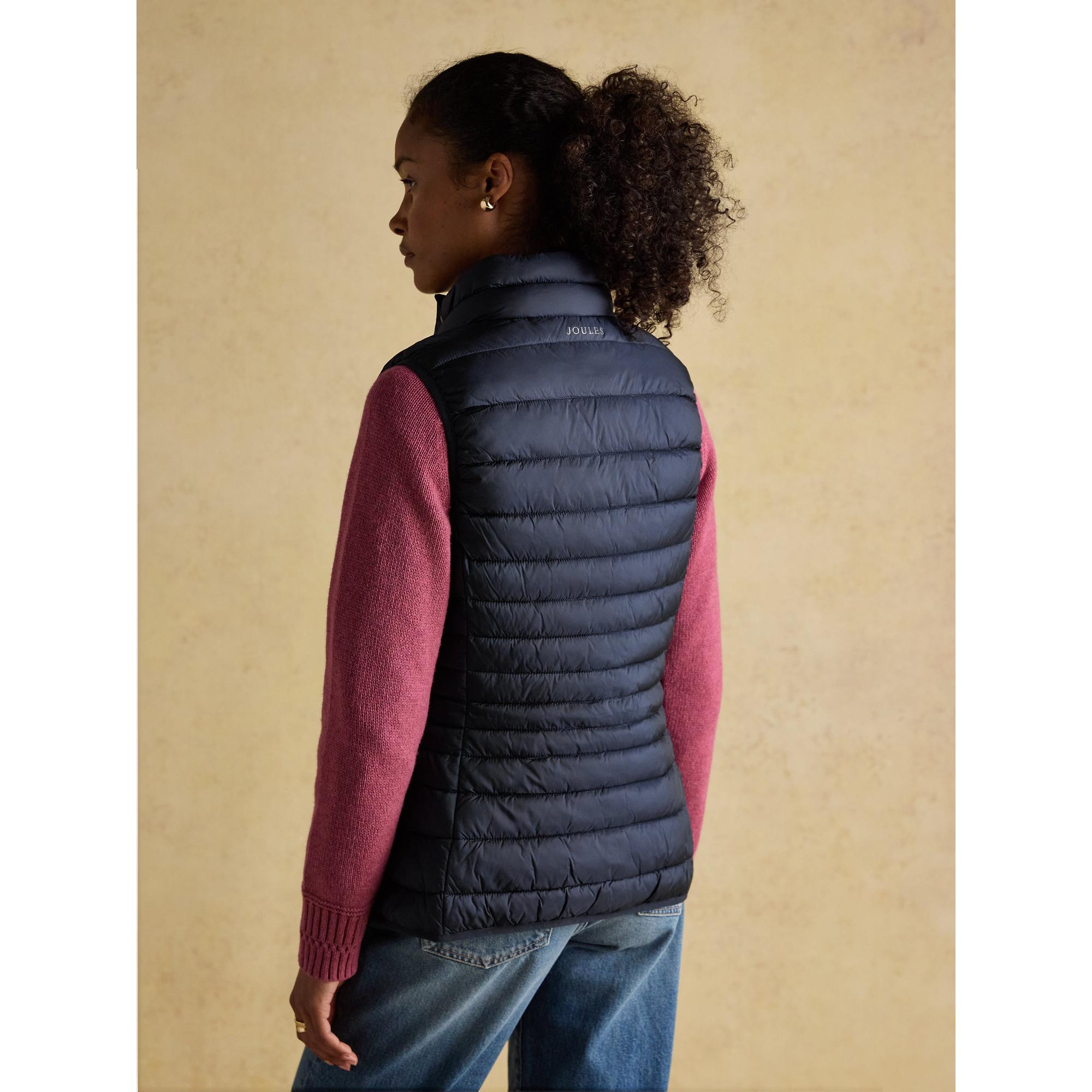 Product image 3 of 9 of Joules Women's Kenley Showerproof Padded Gilet - Navy