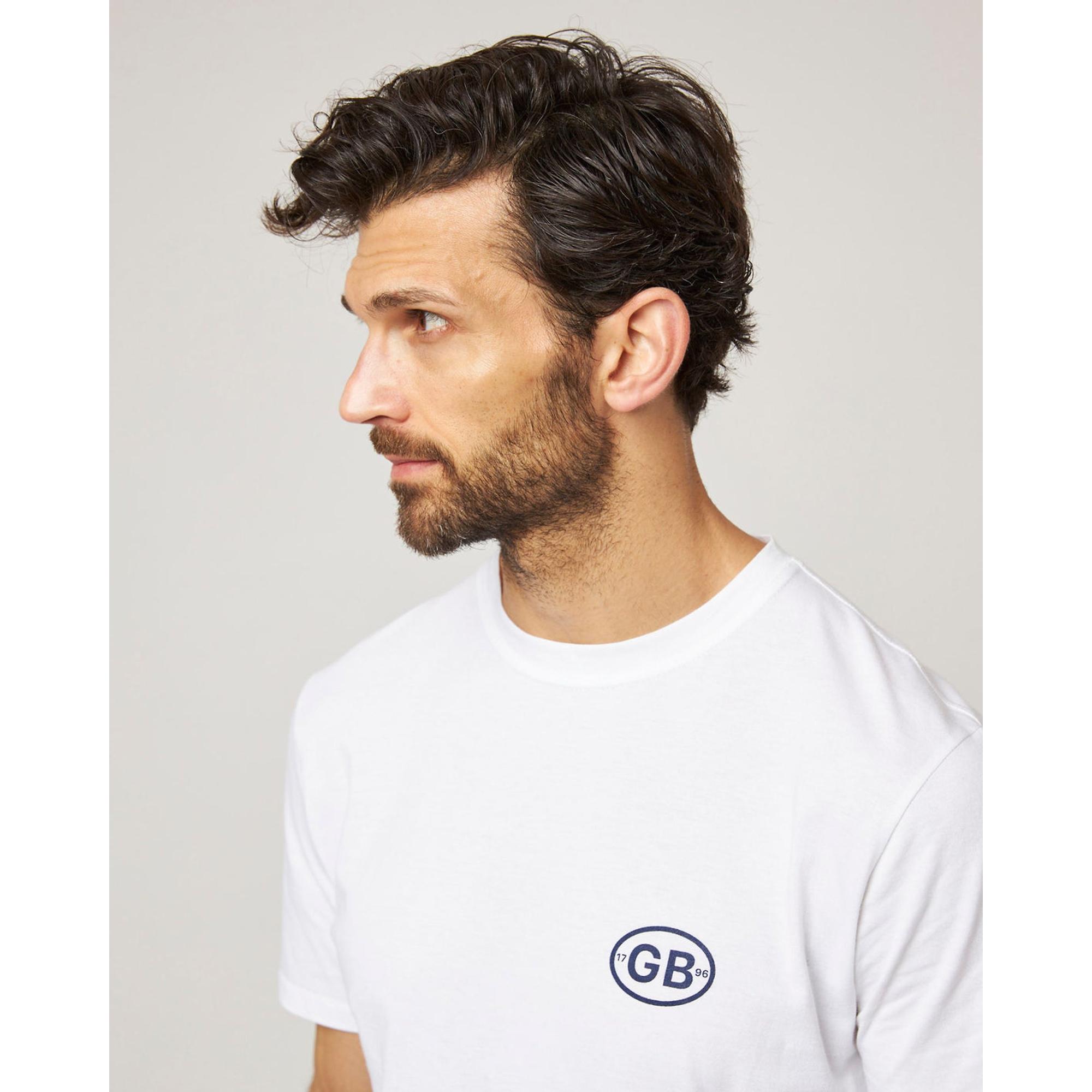 Product image 8 of 8 of Peregrine Men's Made In England GB Graphic T-Shirt - White