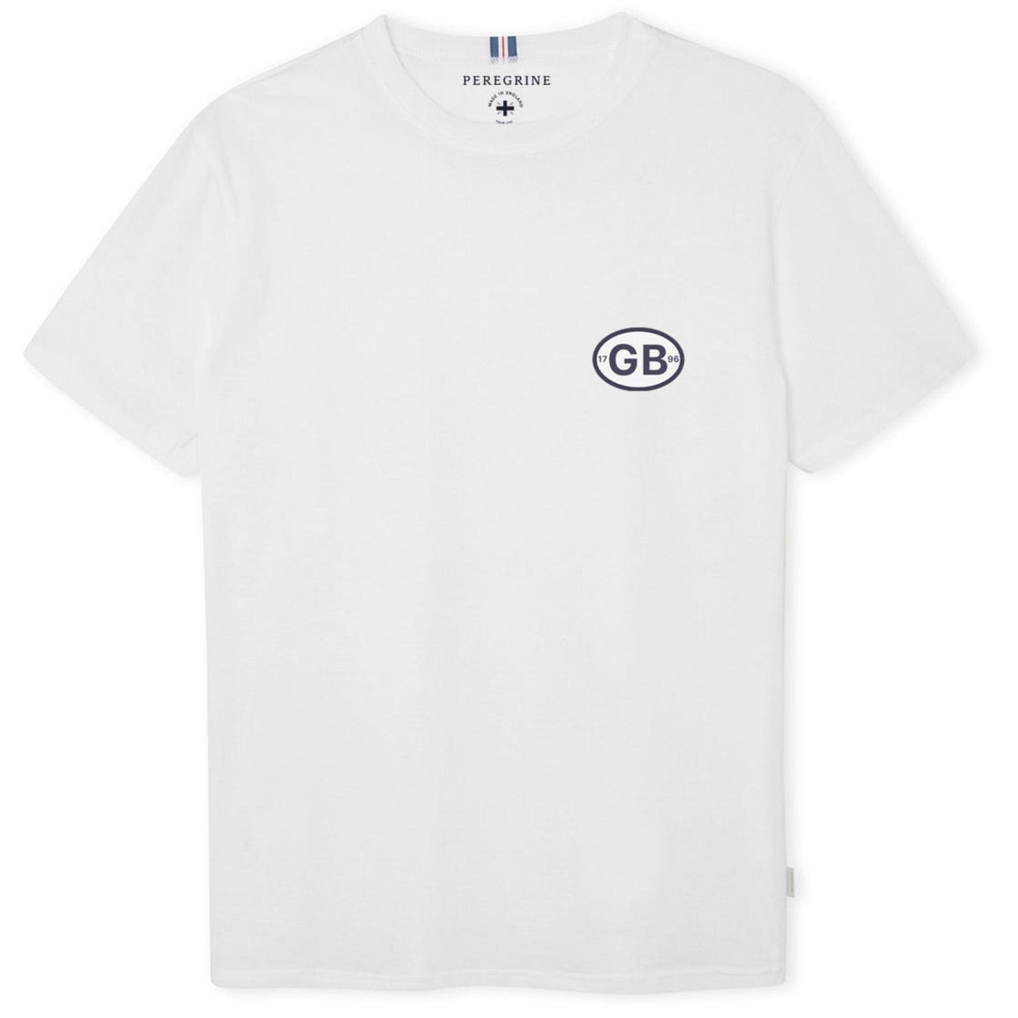 Product image 1 of 8 of Peregrine Men's Made In England GB Graphic T-Shirt - White