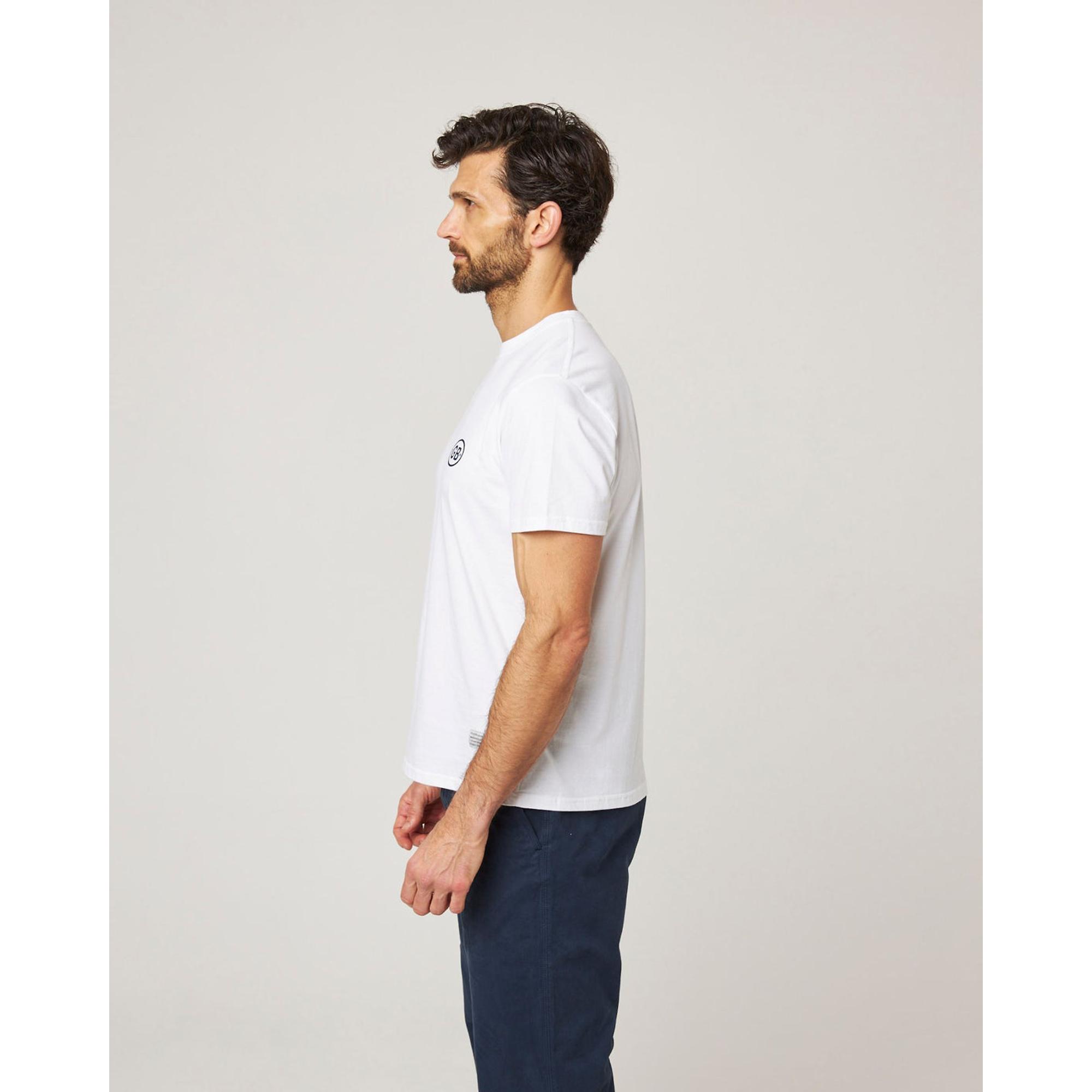 Product image 5 of 8 of Peregrine Men's Made In England GB Graphic T-Shirt - White