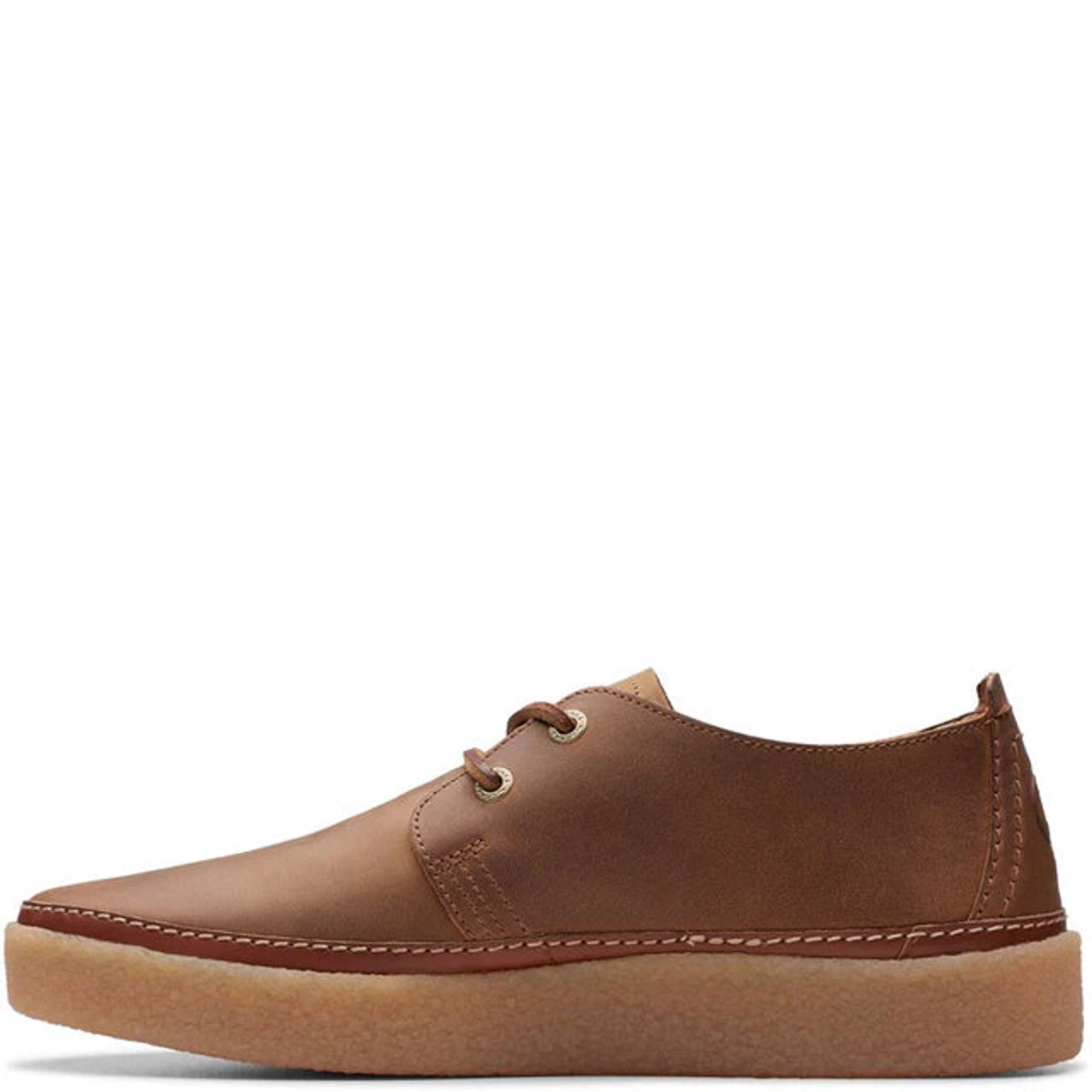 Product image 4 of 6 of Clark Men's Clarkwood Low Leather Shoe - Beeswax Leather