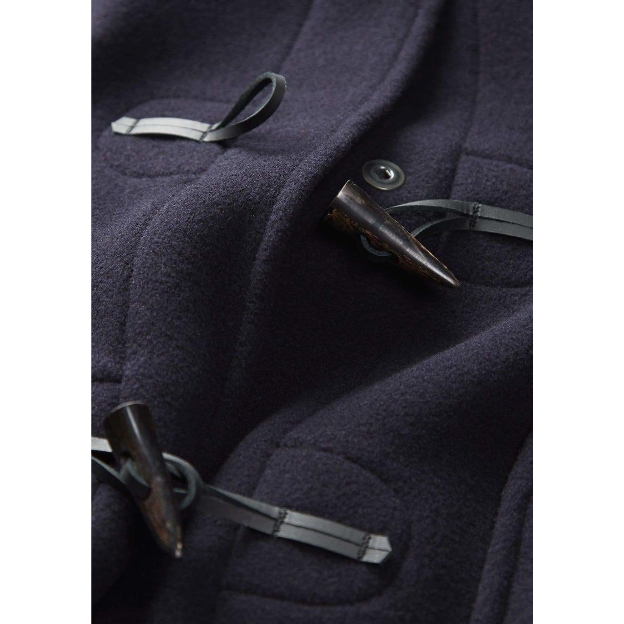 Product image 6 of 7 of Gloverall Women's Long Slim Fit Freda Duffle Coat - Navy Royal Stewart