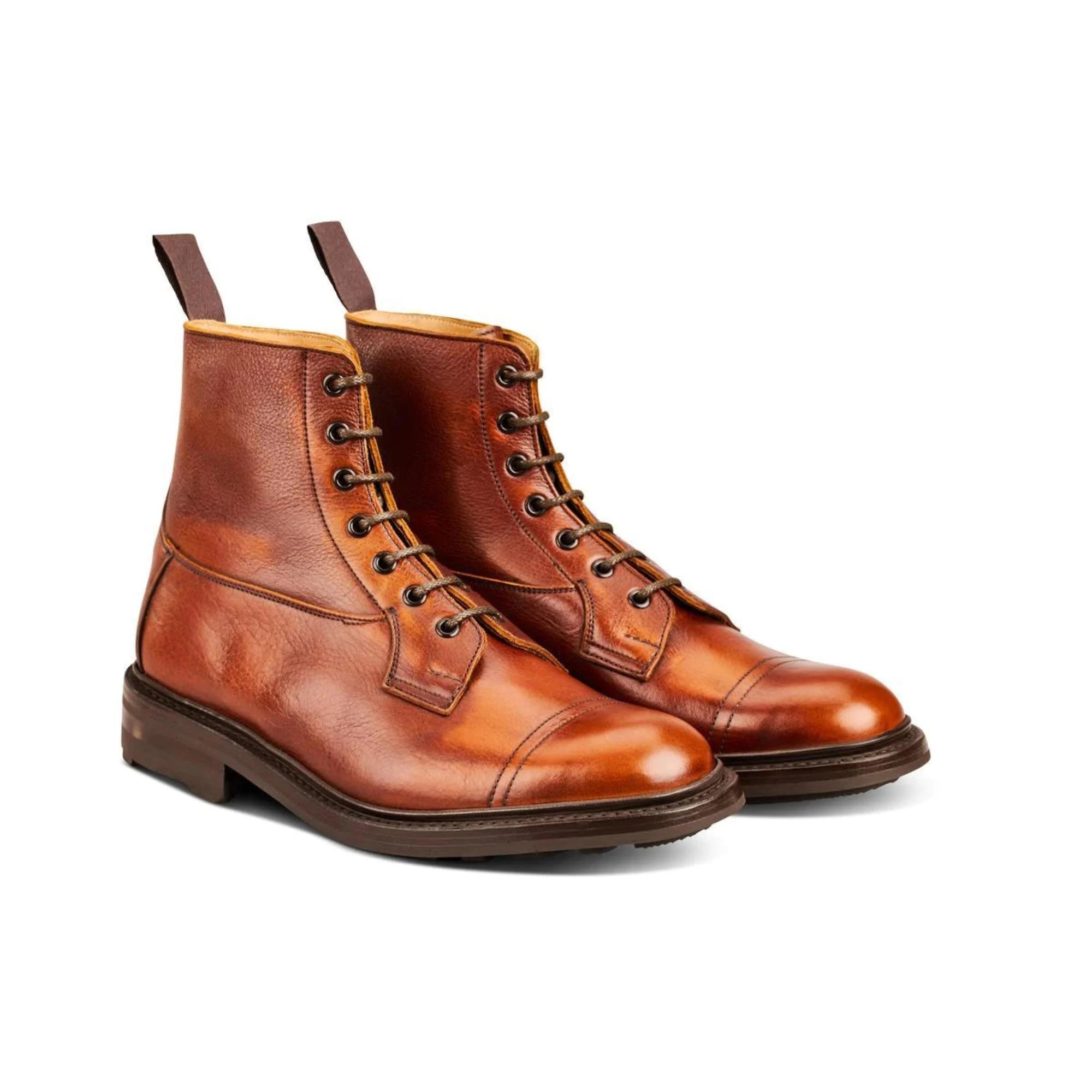 Product image 3 of 4 of Tricker's Men's Grassmere Country Boot - Caramel Kudu