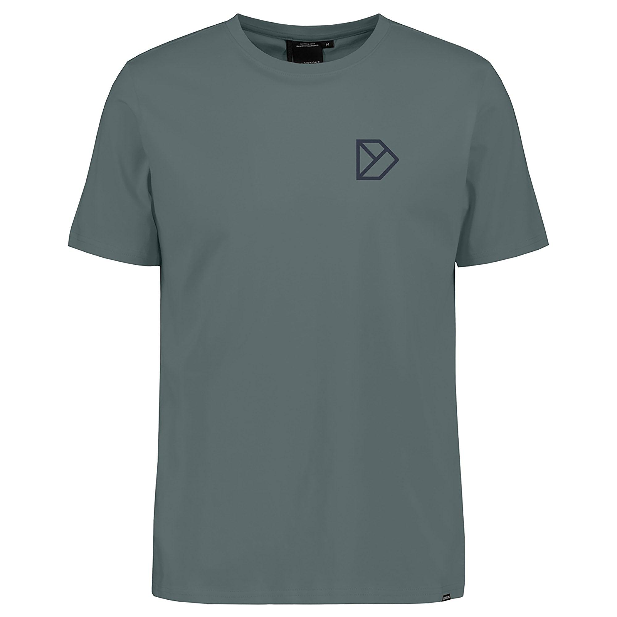 Product image 1 of 2 of Didriksons Men's Harald Landscape T-Shirt - Factory Blue