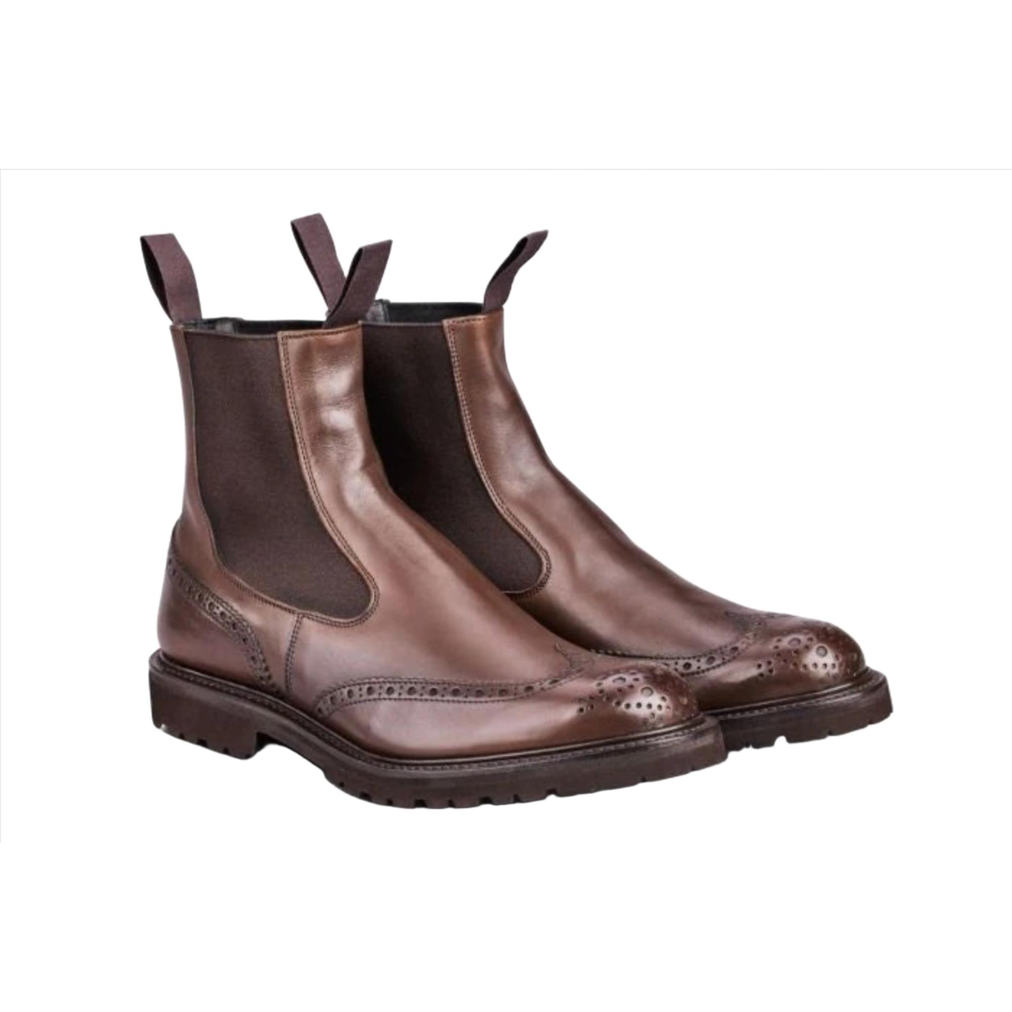 Product image 3 of 5 of Tricker’s Henry Country Boot – Olivvia Classic Espresso Burnished