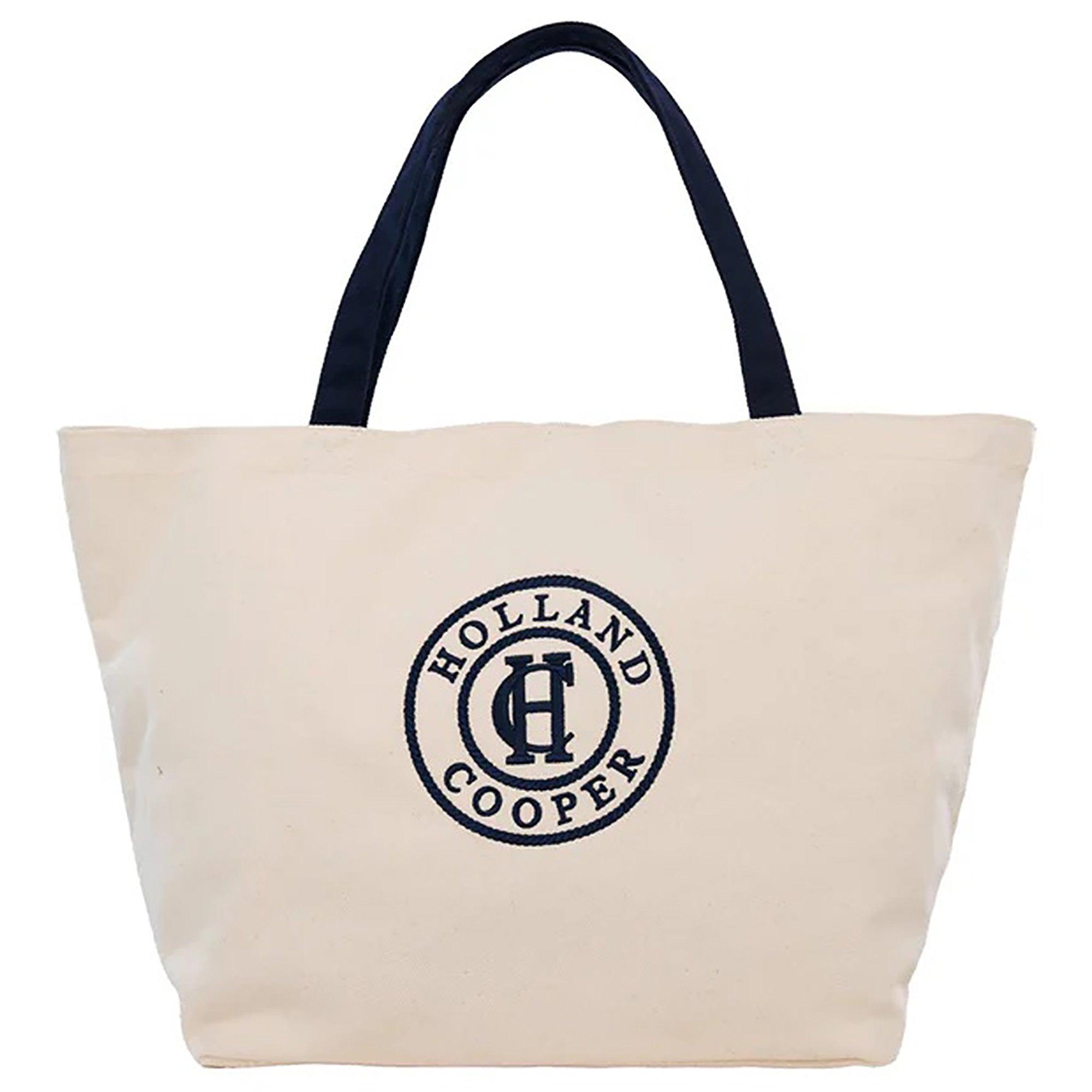 Product image 1 of 6 of Holland Cooper Women's Classic Shopper - Ecru Navy
