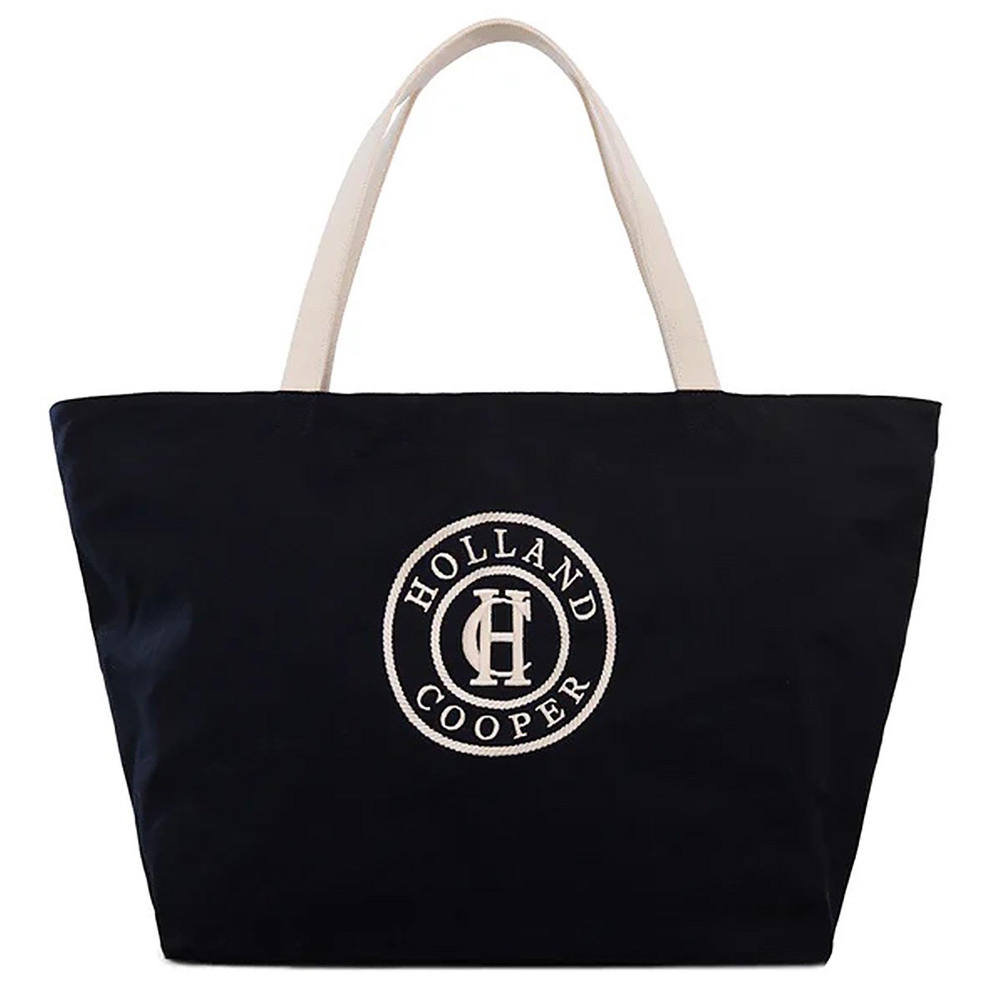 Product image 1 of 10 of Holland Cooper Women's Classic Shopper - Navy Ecru