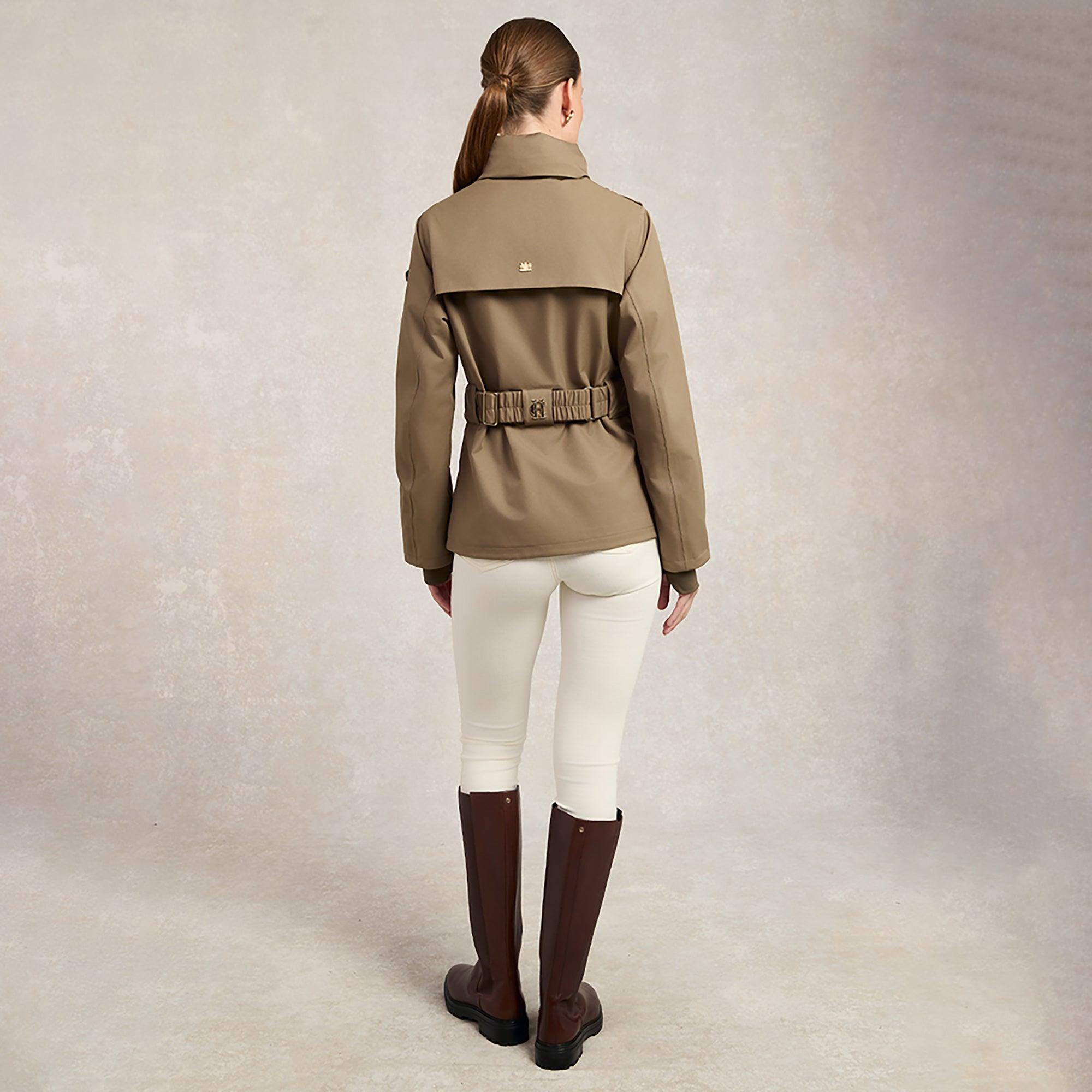 Product image 7 of 13 of Holland Cooper Women's Rosedale Waterproof Jacket - Mink