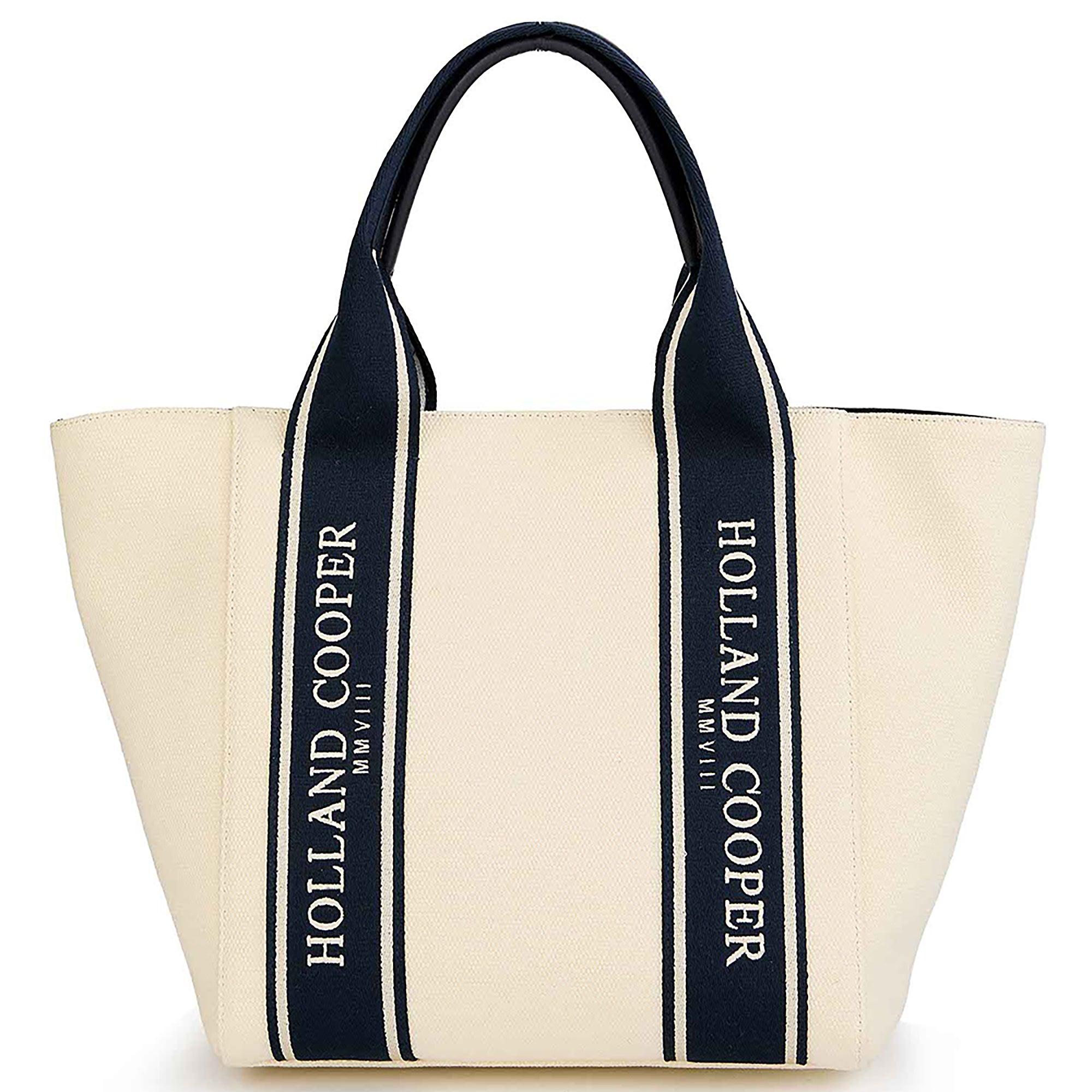 Product image 5 of 7 of Holland Cooper Women's Racquets Tote - Ecru Navy