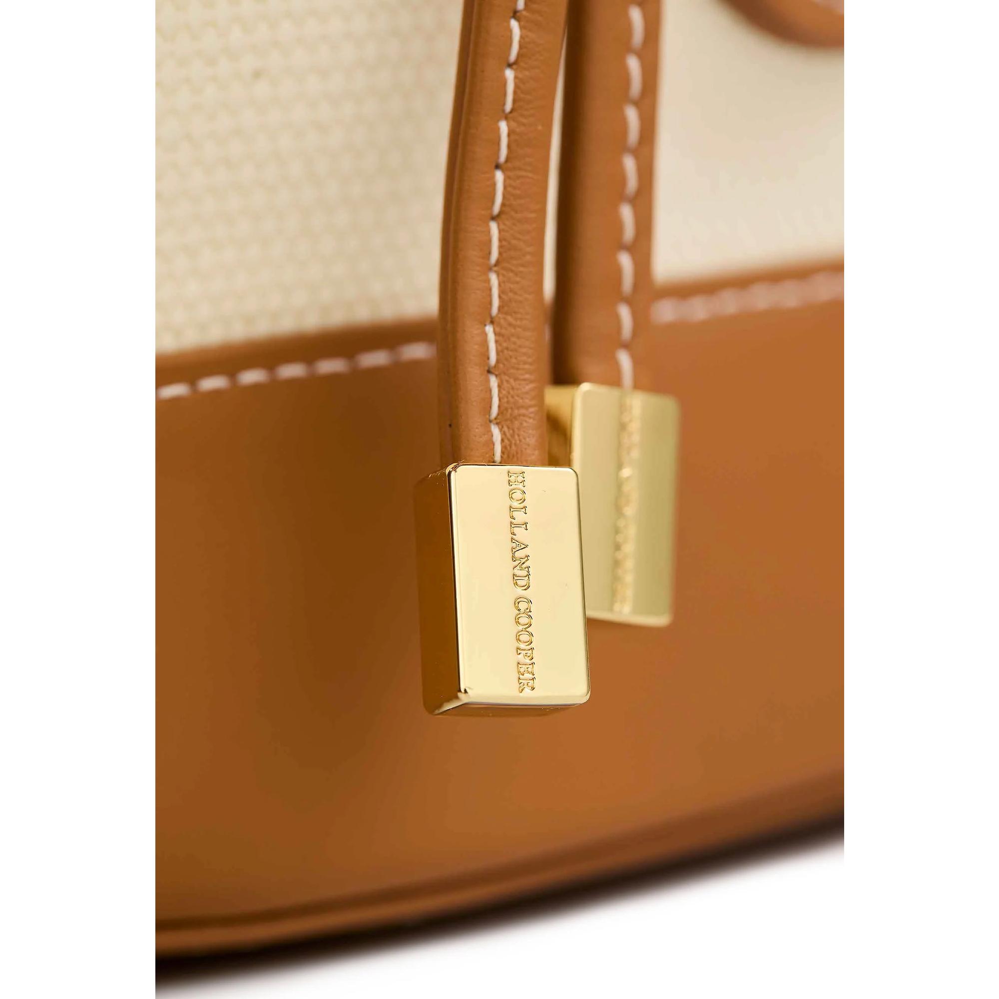 Product image 7 of 8 of Holland Cooper Women's Amalfi Bucket Bag - Tan Canvas