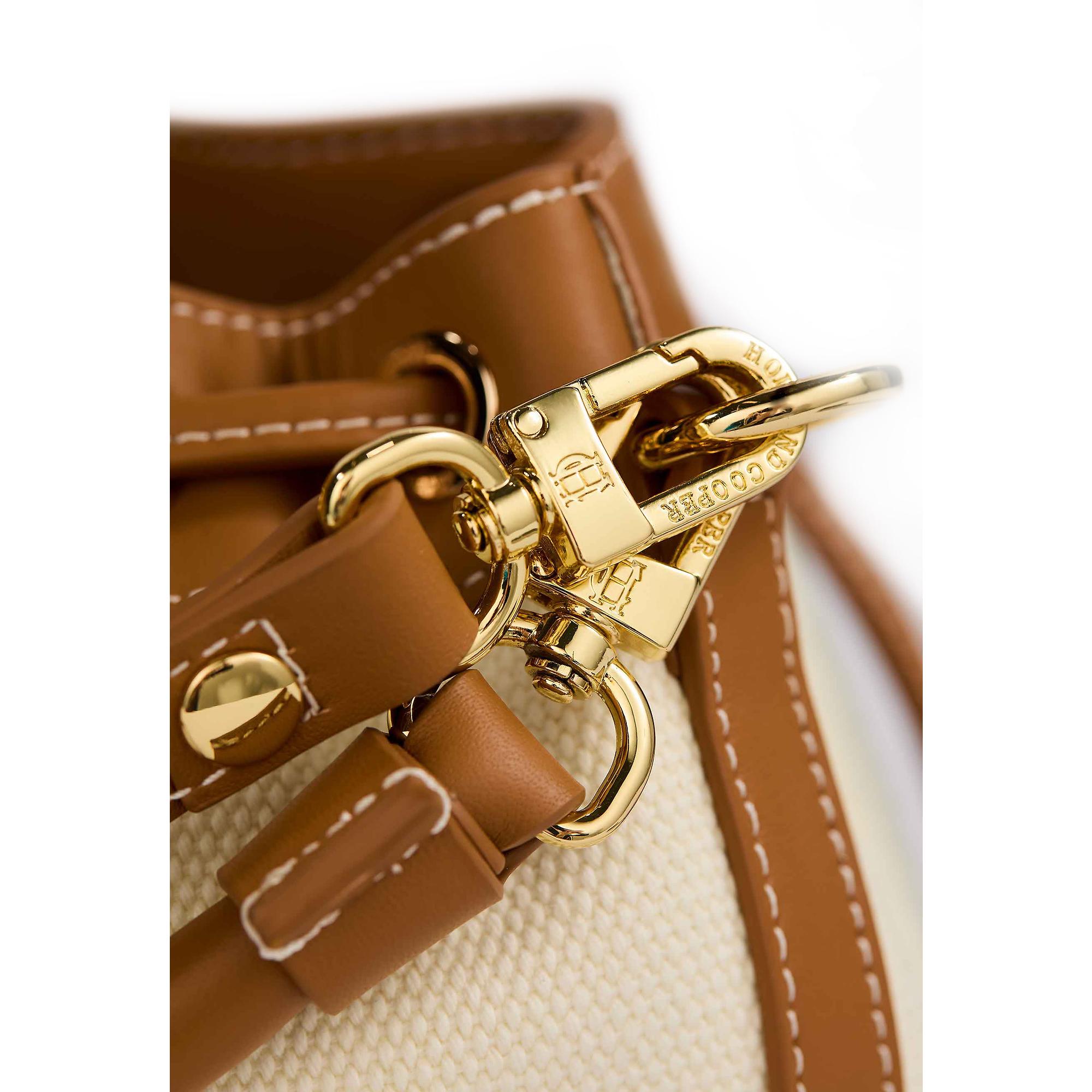 Product image 8 of 8 of Holland Cooper Women's Amalfi Bucket Bag - Tan Canvas