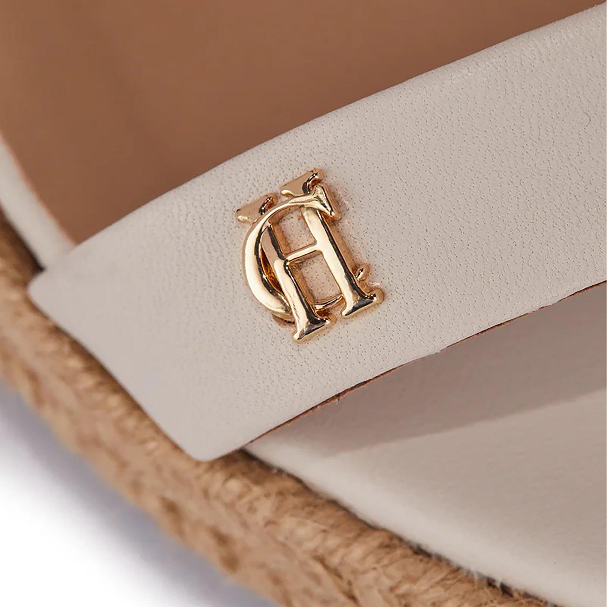 Product image 5 of 8 of Holland Cooper Women's St Lucia Espadrille Wedge Sandals - Cream Leather