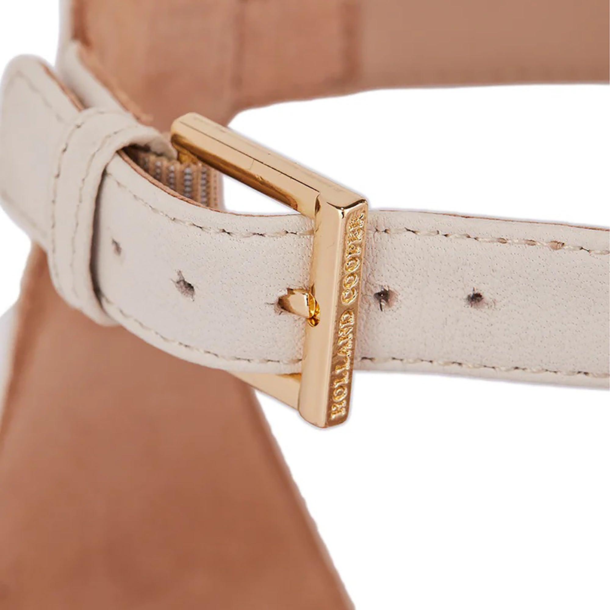 Product image 6 of 8 of Holland Cooper Women's St Lucia Espadrille Wedge Sandals - Cream Leather
