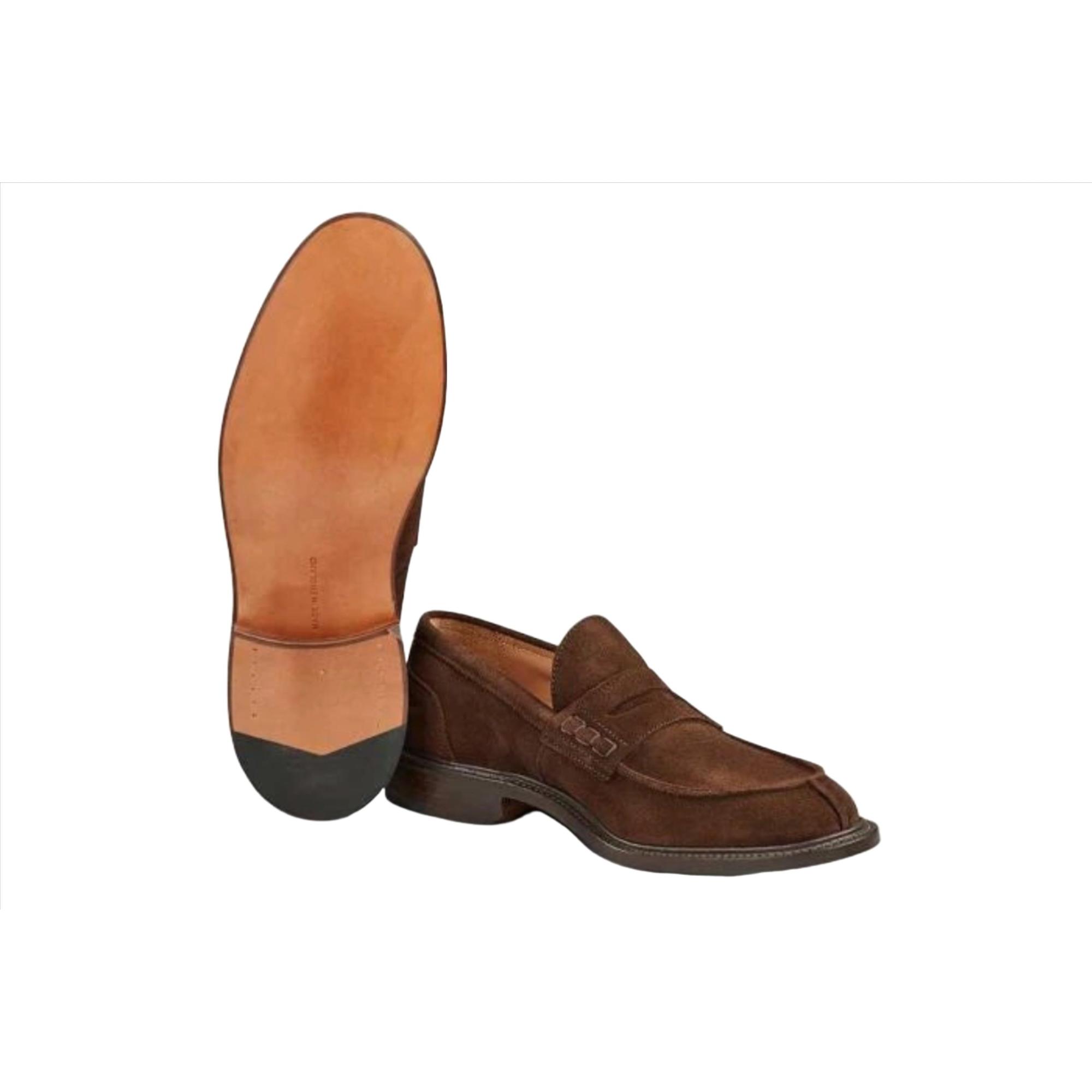 Product image 5 of 5 of Tricker’s James Penny Loafer – Chocolate Suede