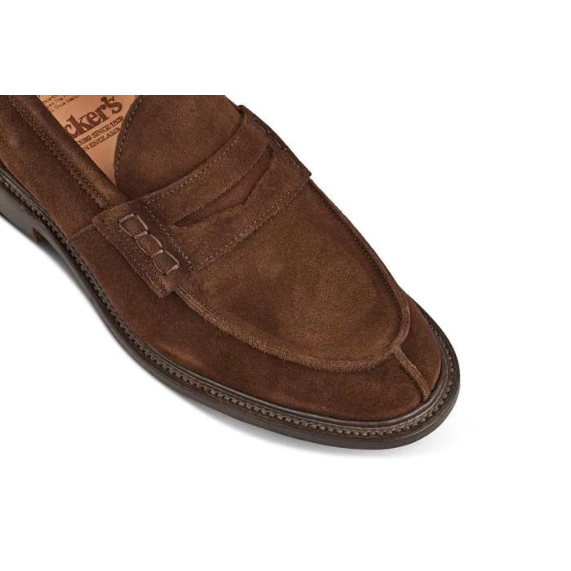 Product image 2 of 5 of Tricker’s James Penny Loafer – Chocolate Suede