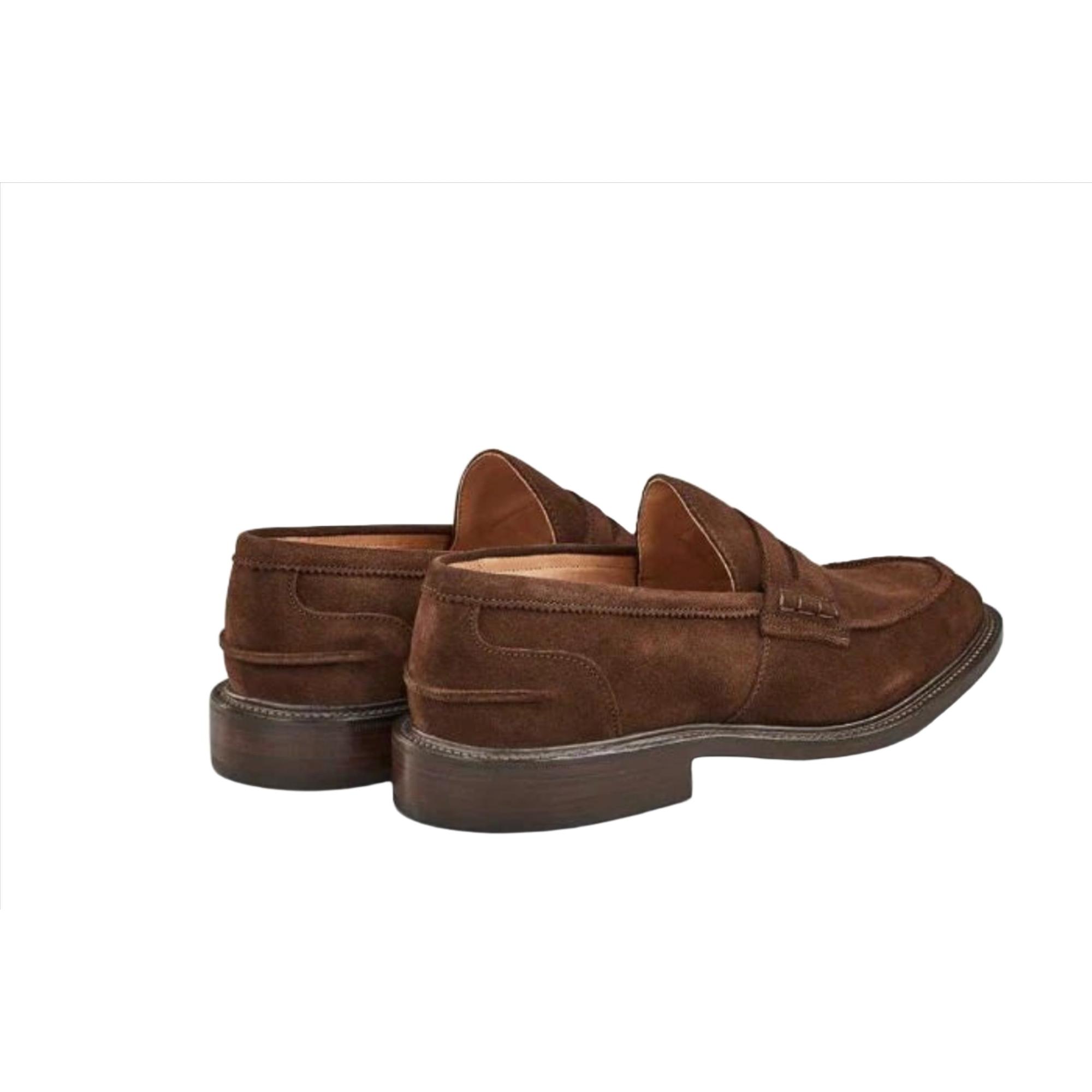 Product image 4 of 5 of Tricker’s James Penny Loafer – Chocolate Suede